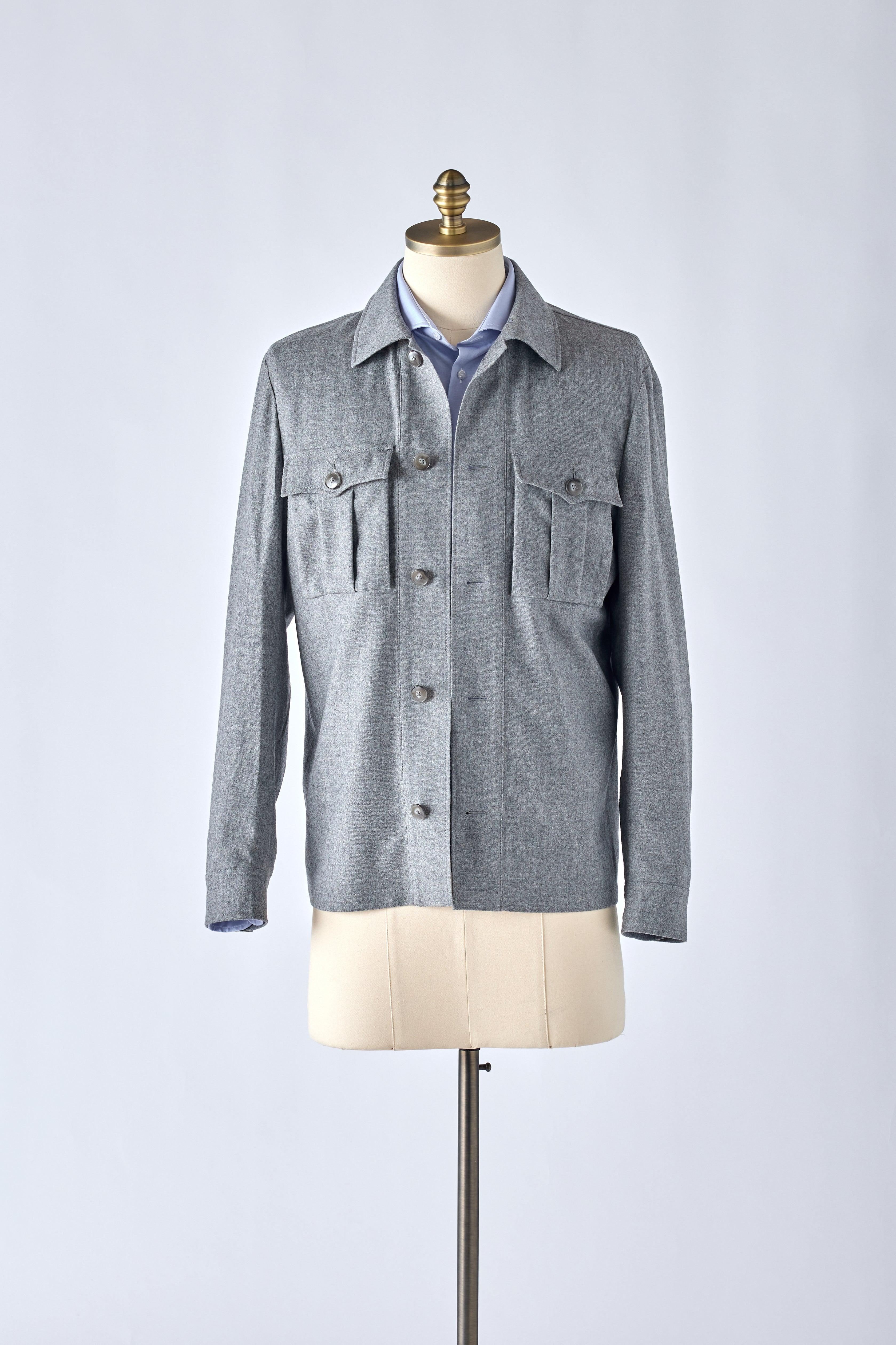Casual Gray Overshirt - Shepherd’s