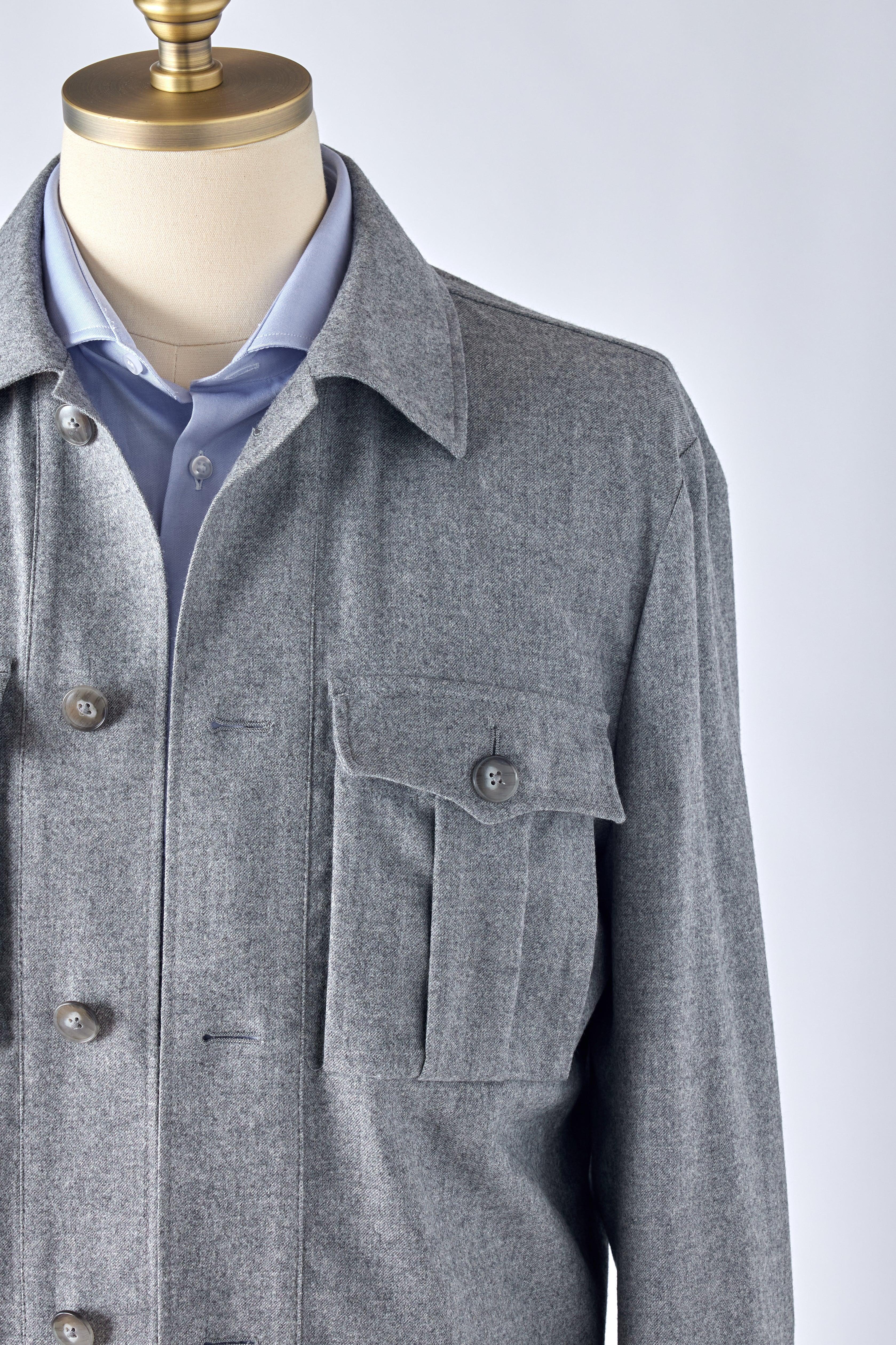 Casual Gray Overshirt - Shepherd’s