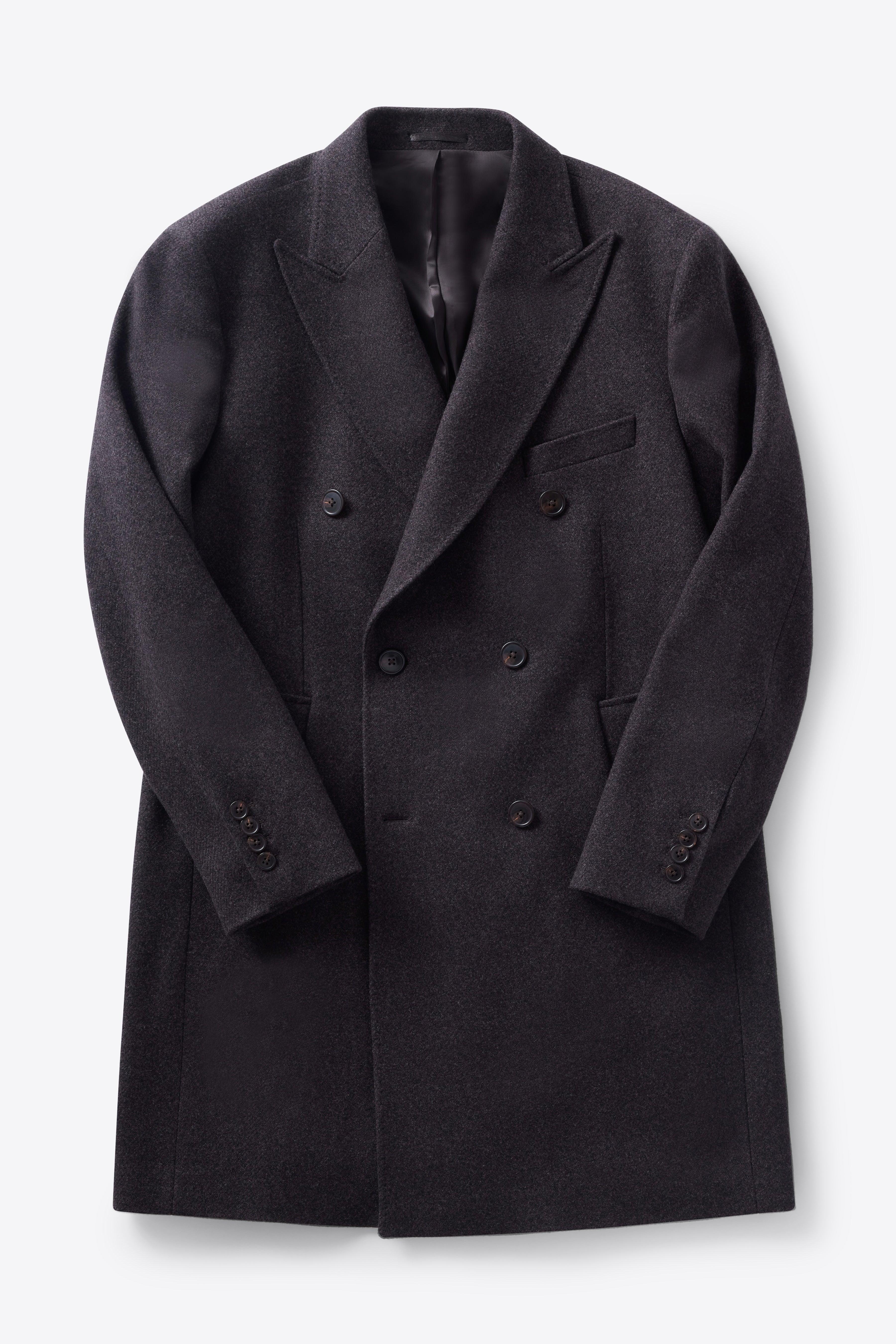 Peak Lapel Double-Breasted Overcoat - Shepherd’s