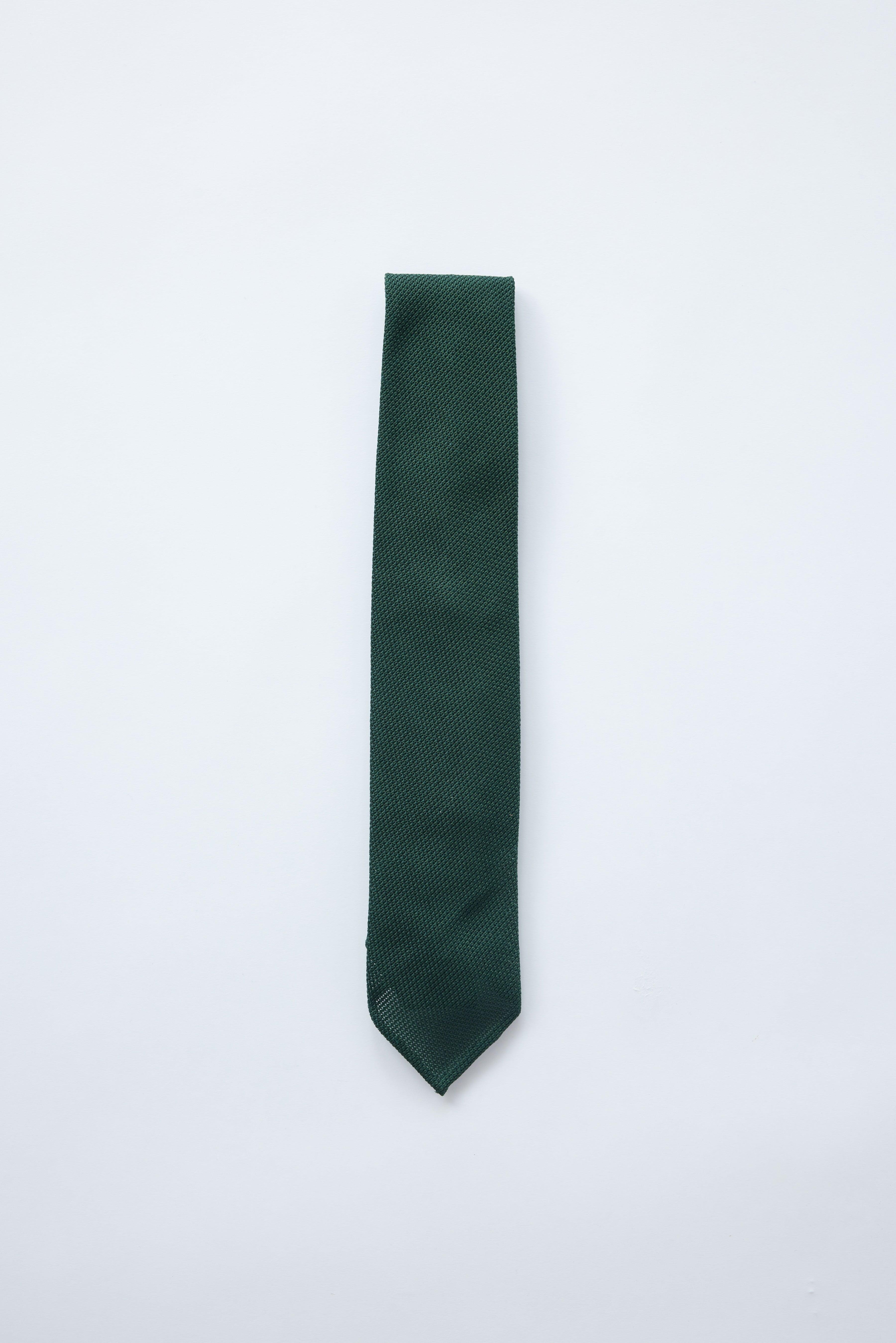 Foothills Green Grenadine Tie - Shepherd’s