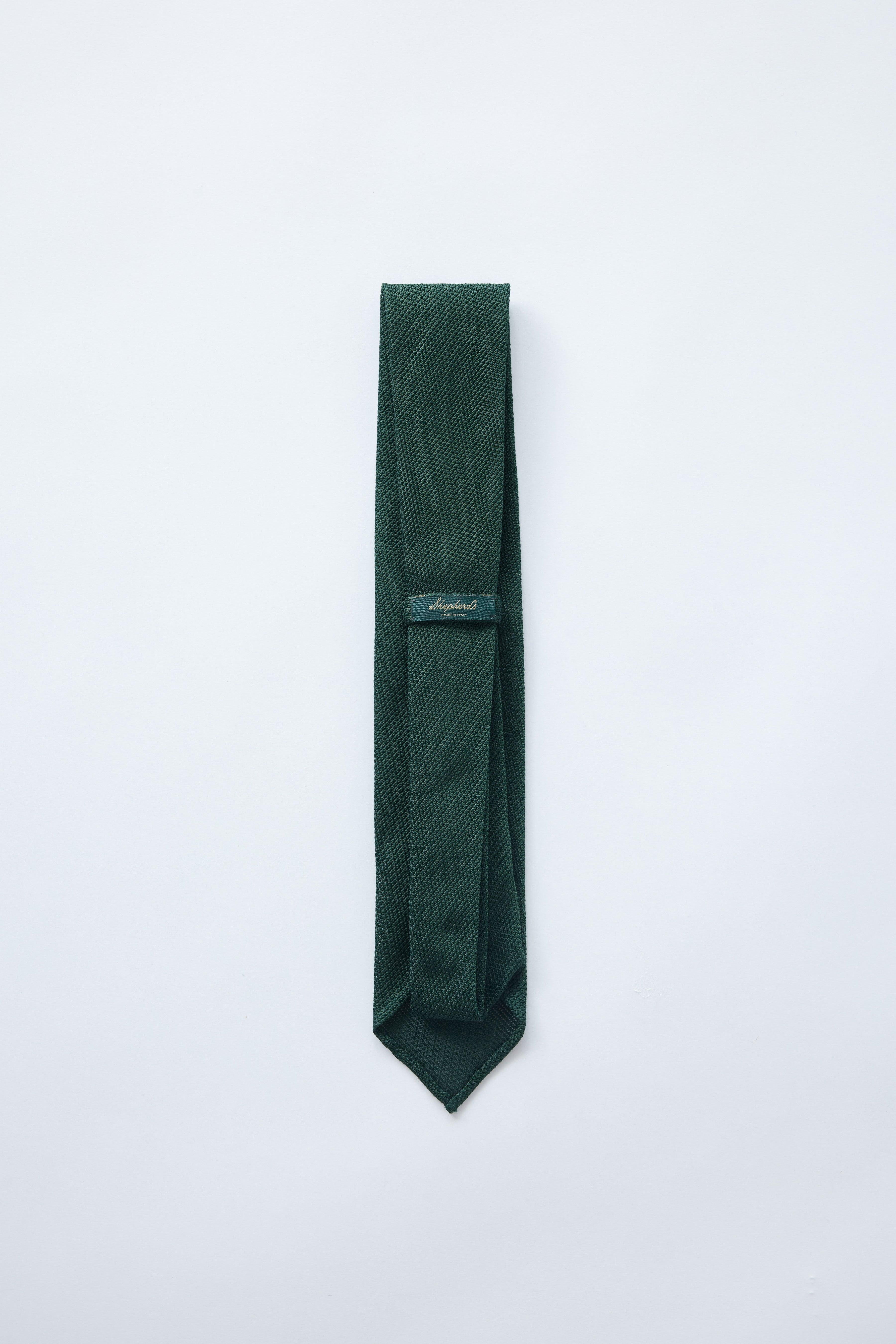 Foothills Green Grenadine Tie - Shepherd’s