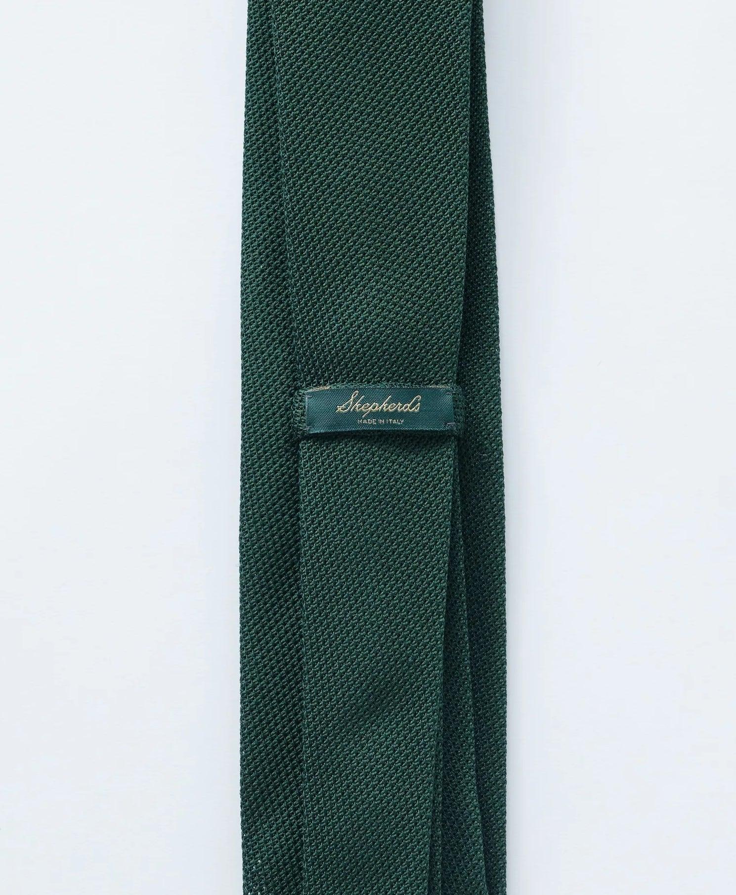 Foothills Green Grenadine Tie - Shepherd’s