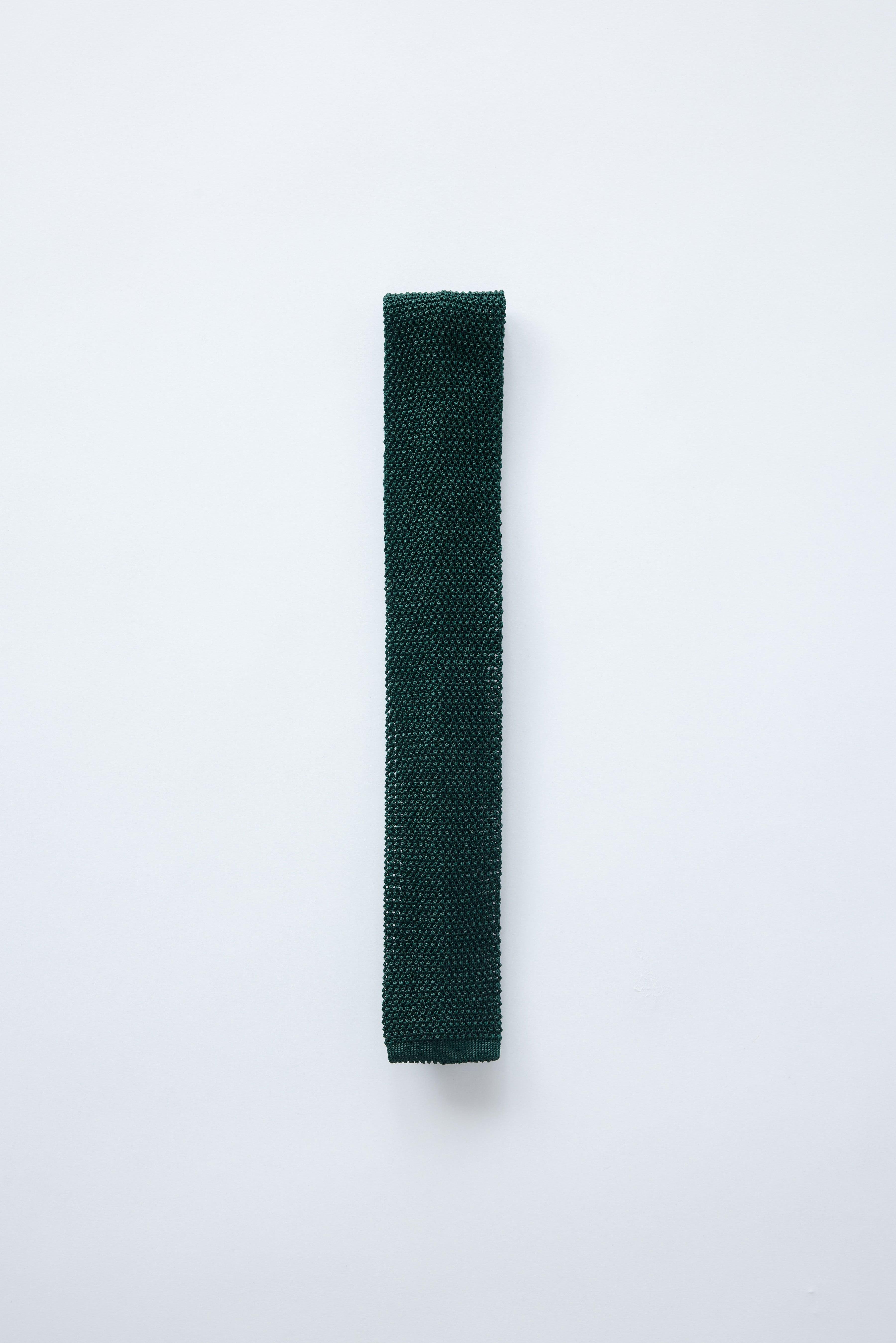 Green Knit Tie - Shepherd’s