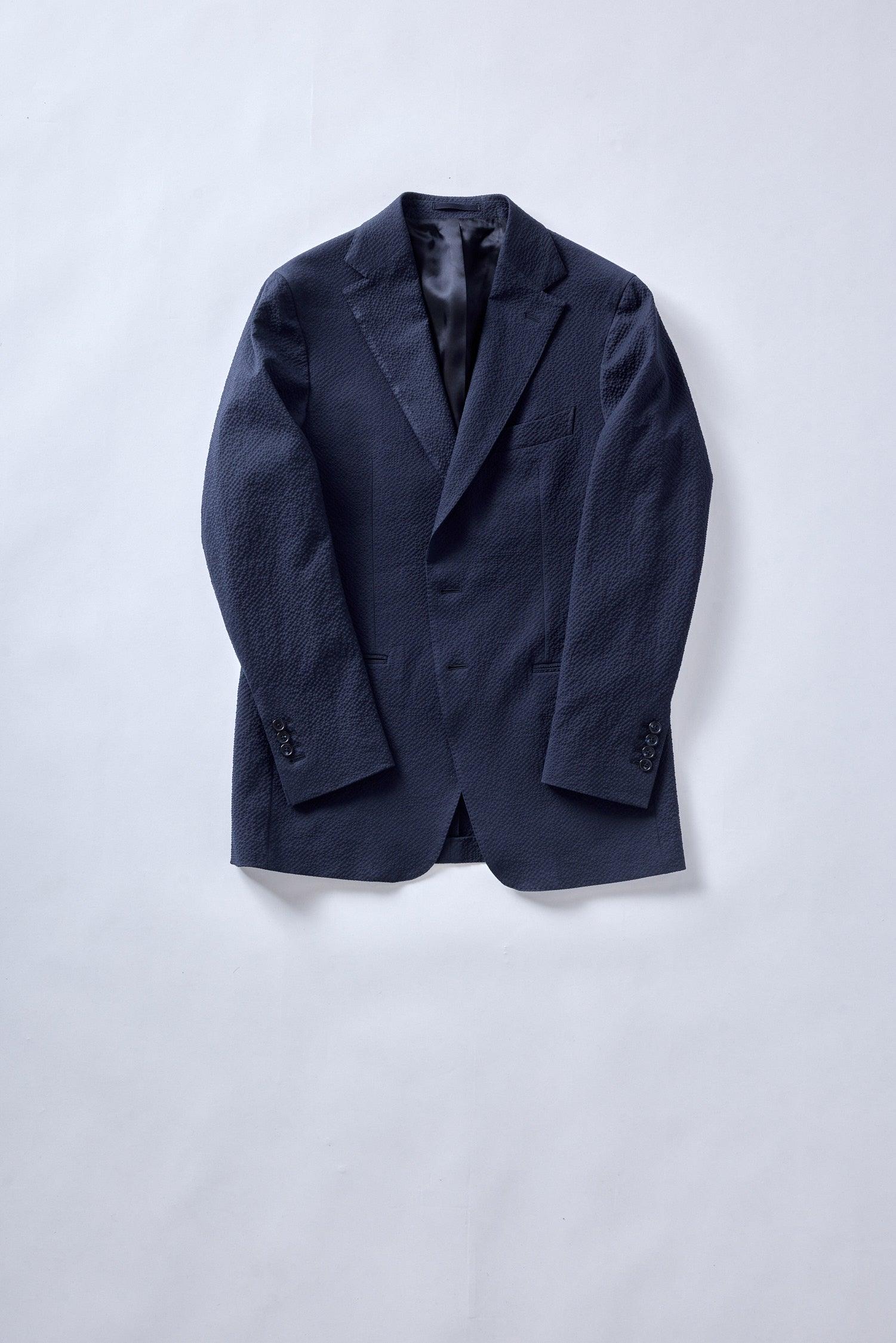No. 1 Navy Seersucker Suit - Shepherd’s