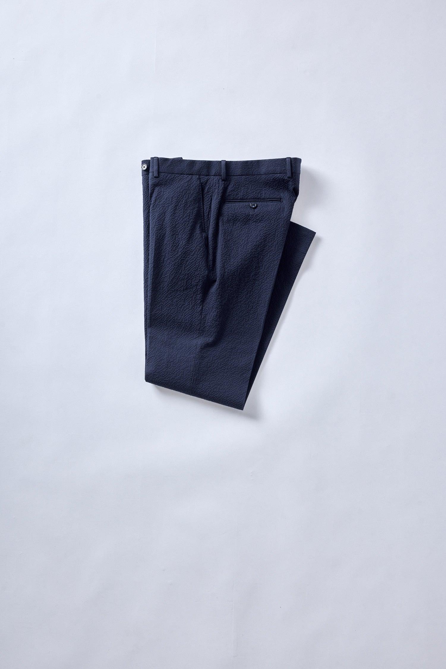 No. 1 Navy Seersucker Suit - Shepherd’s