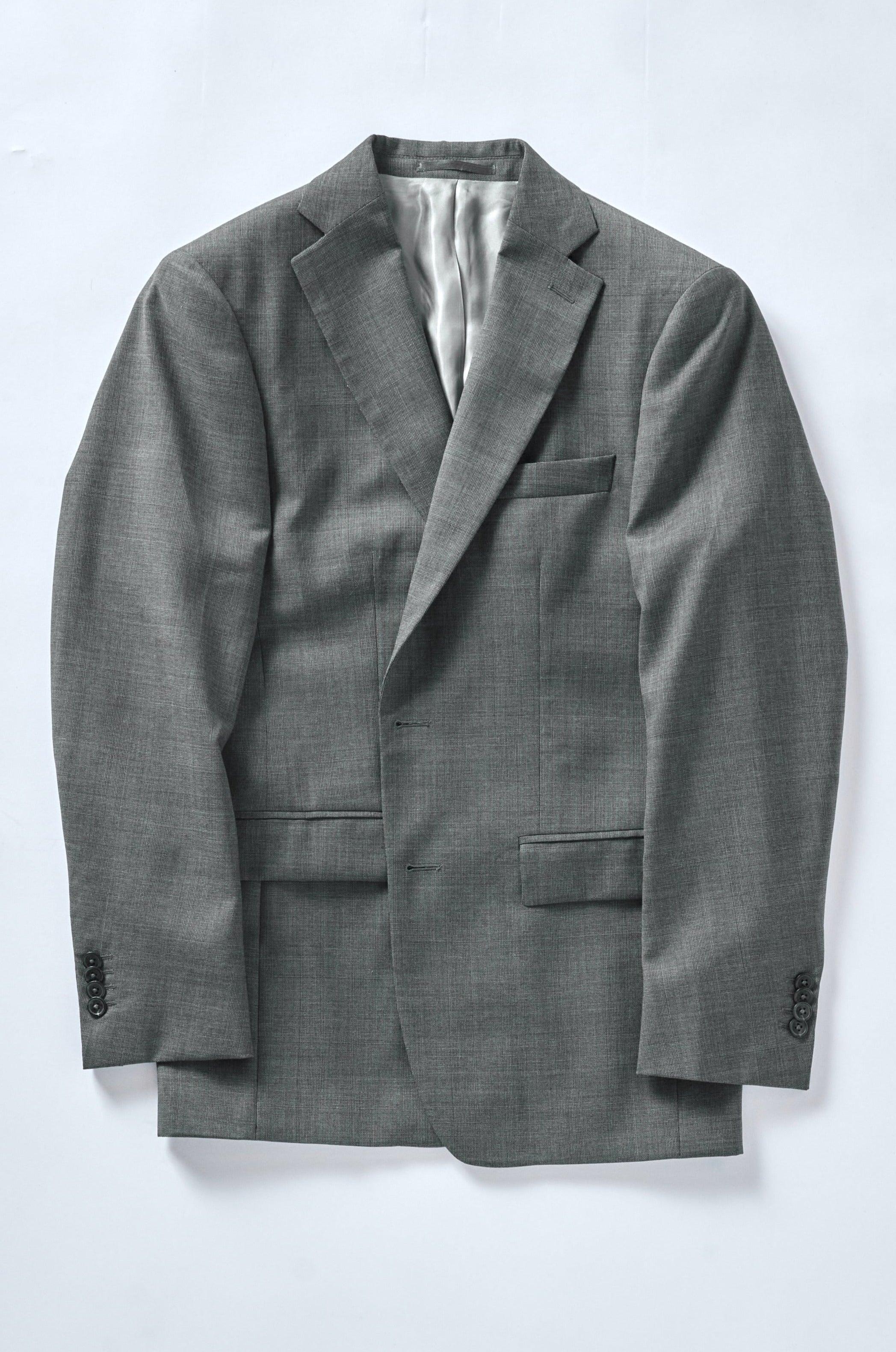 No. 1 Gray Prince of Wales Check Suit - Shepherd’s