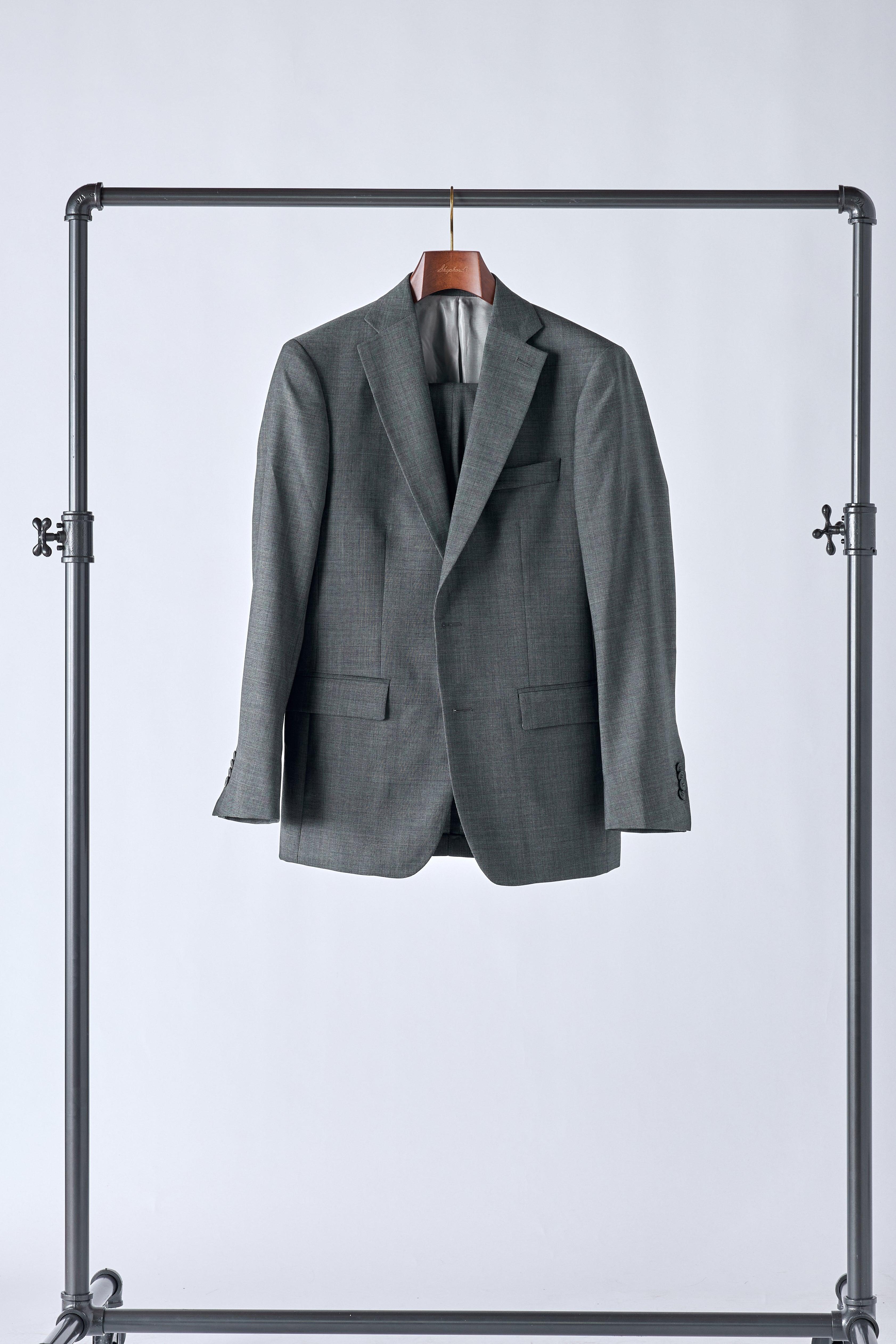 No. 1 Gray Prince of Wales Check Suit - Shepherd’s