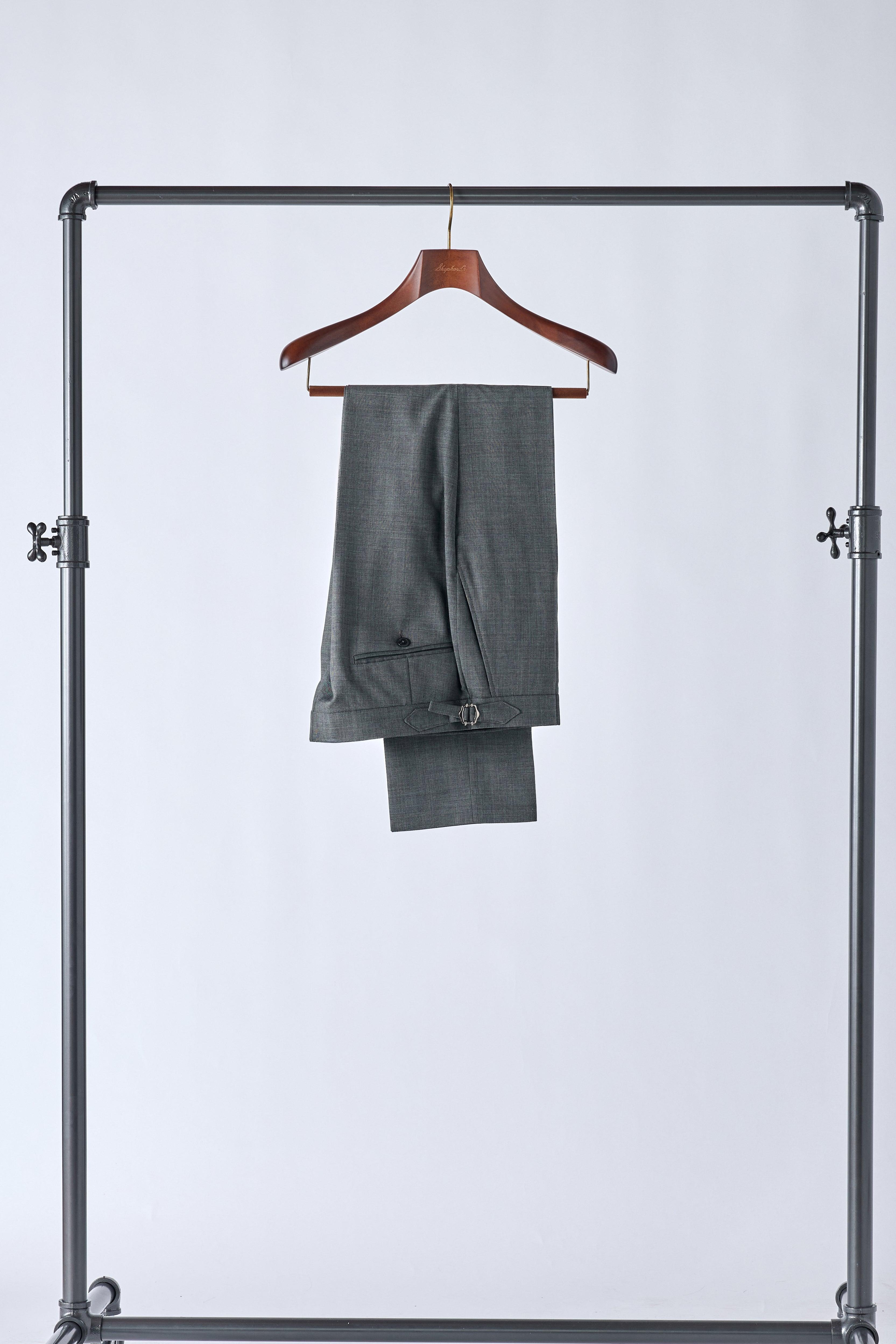 No. 1 Gray Prince of Wales Check Suit - Shepherd’s