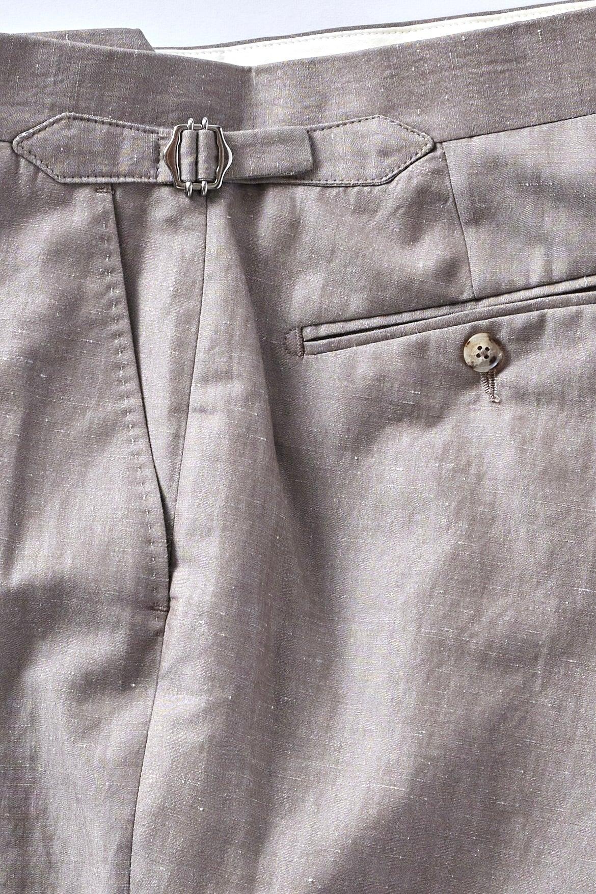 No. 1 Oatmeal Linen Trousers - Shepherd’s