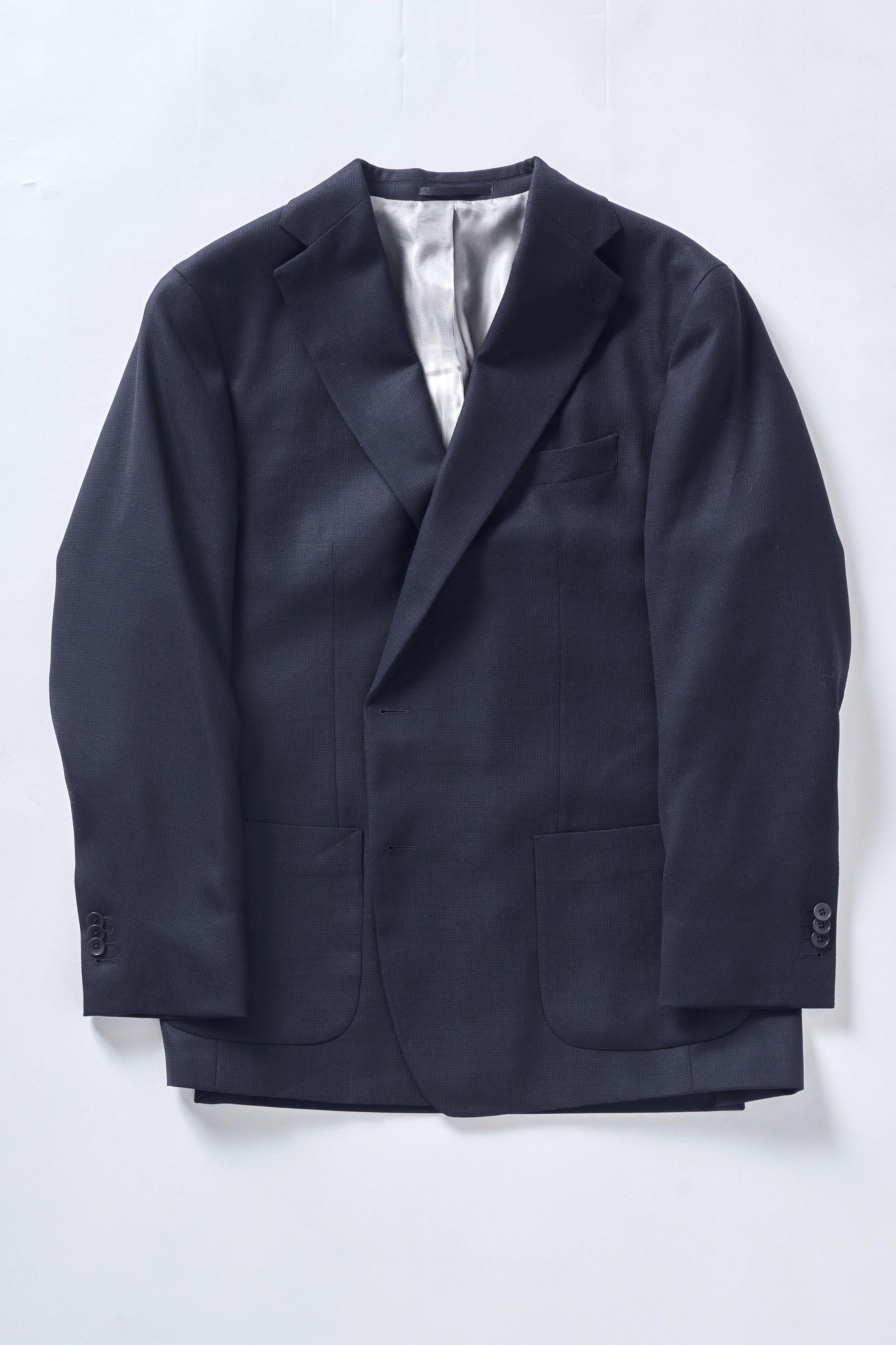 No. 1 Navy Open Weave Jacket - Shepherd’s