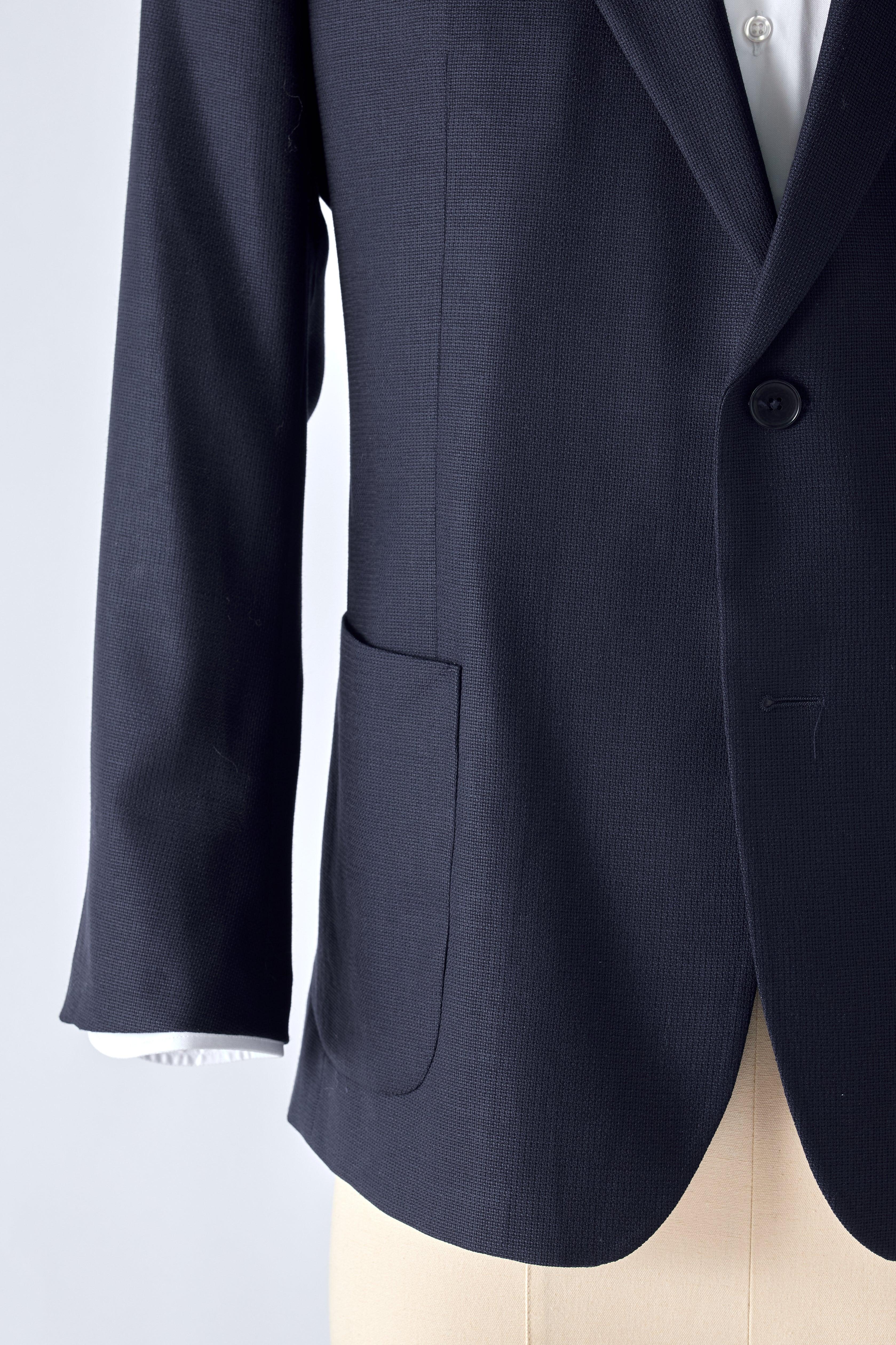 No. 1 Navy Open Weave Jacket - Shepherd’s