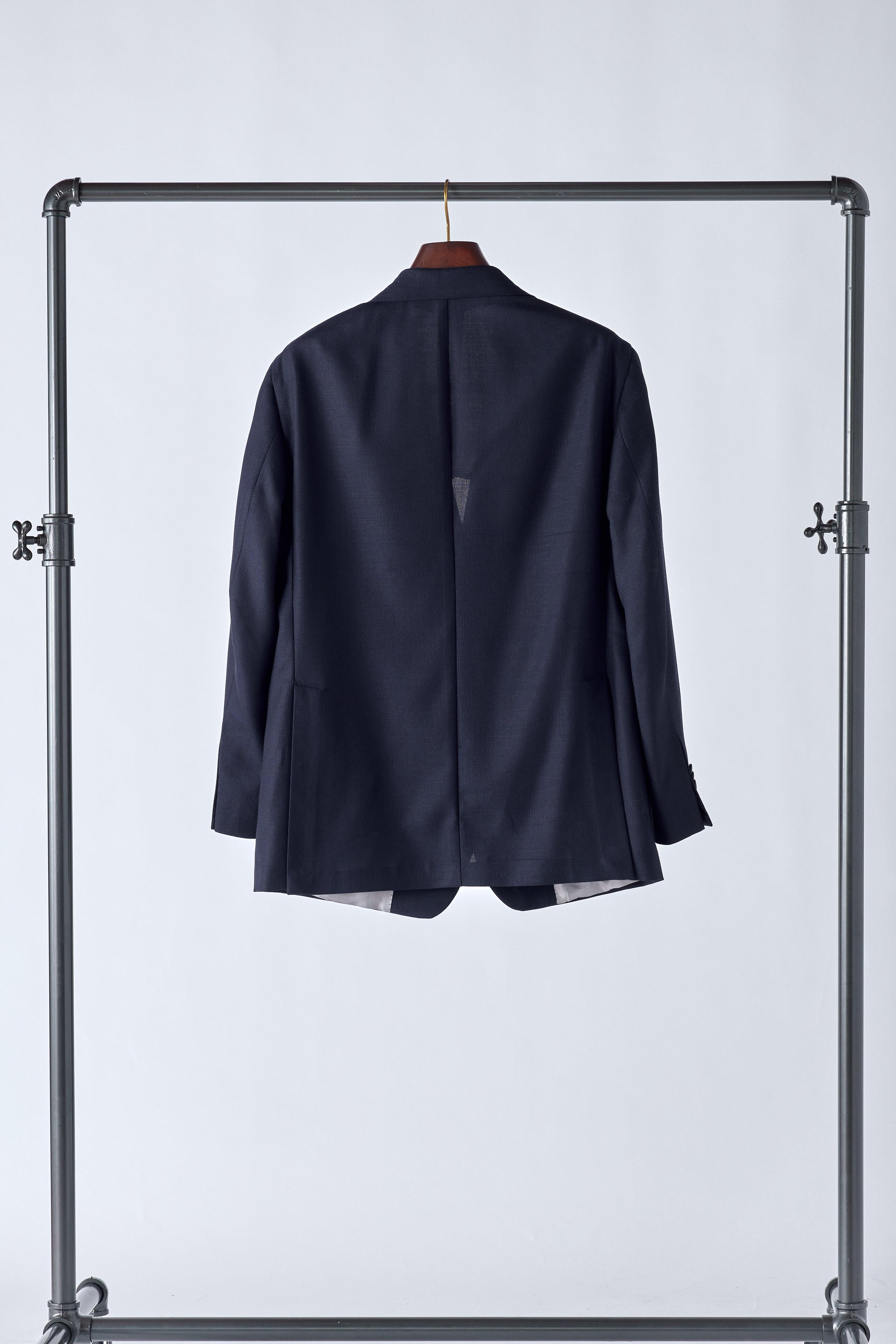 No. 1 Navy Open Weave Jacket - Shepherd’s