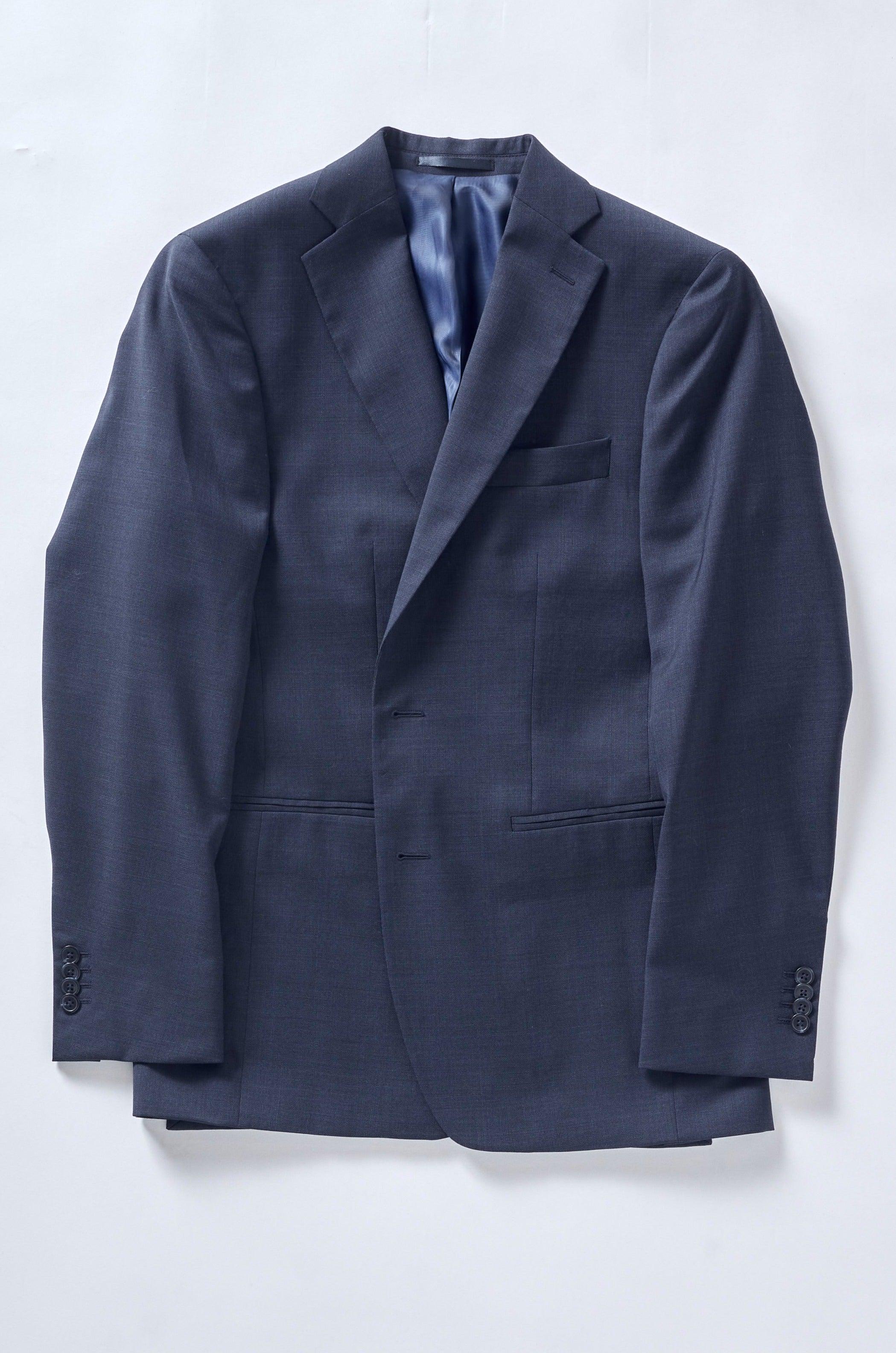 No. 1 Navy Prince of Wales Check Suit - Shepherd’s
