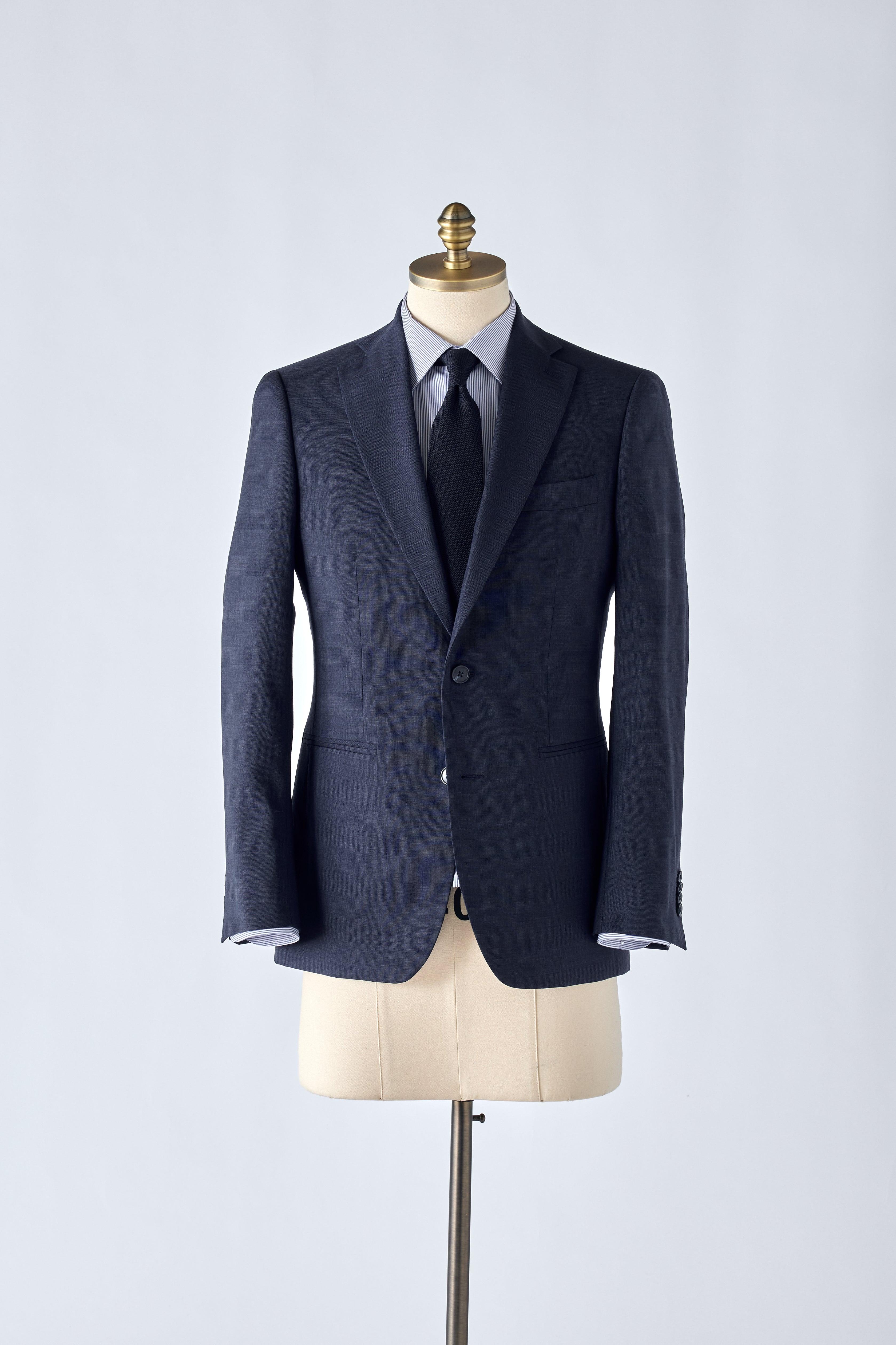 No. 1 Navy Prince of Wales Check Suit - Shepherd’s