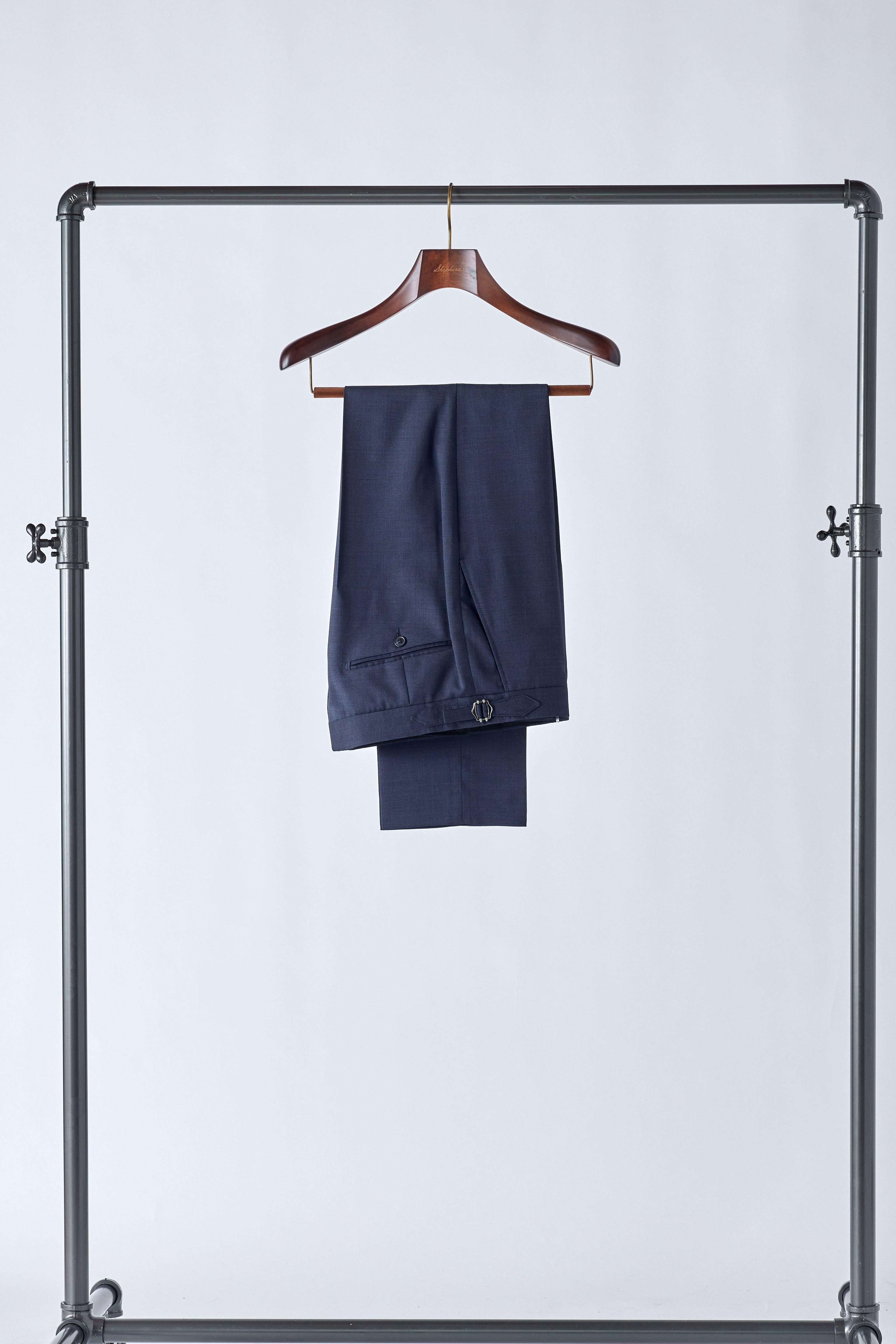 No. 1 Navy Prince of Wales Check Suit - Shepherd’s