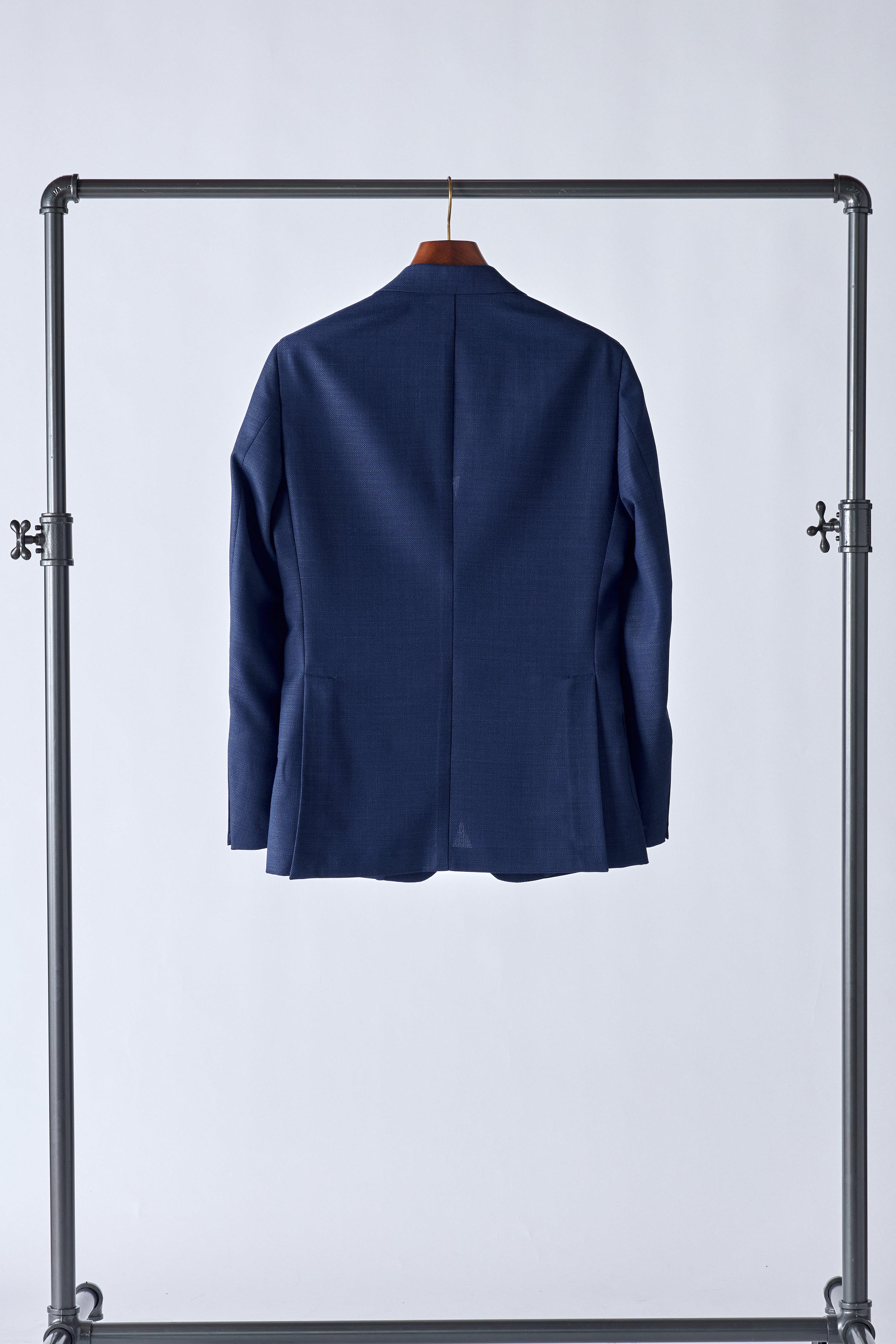 No. 1 Blue Hopsack Jacket - Shepherd’s