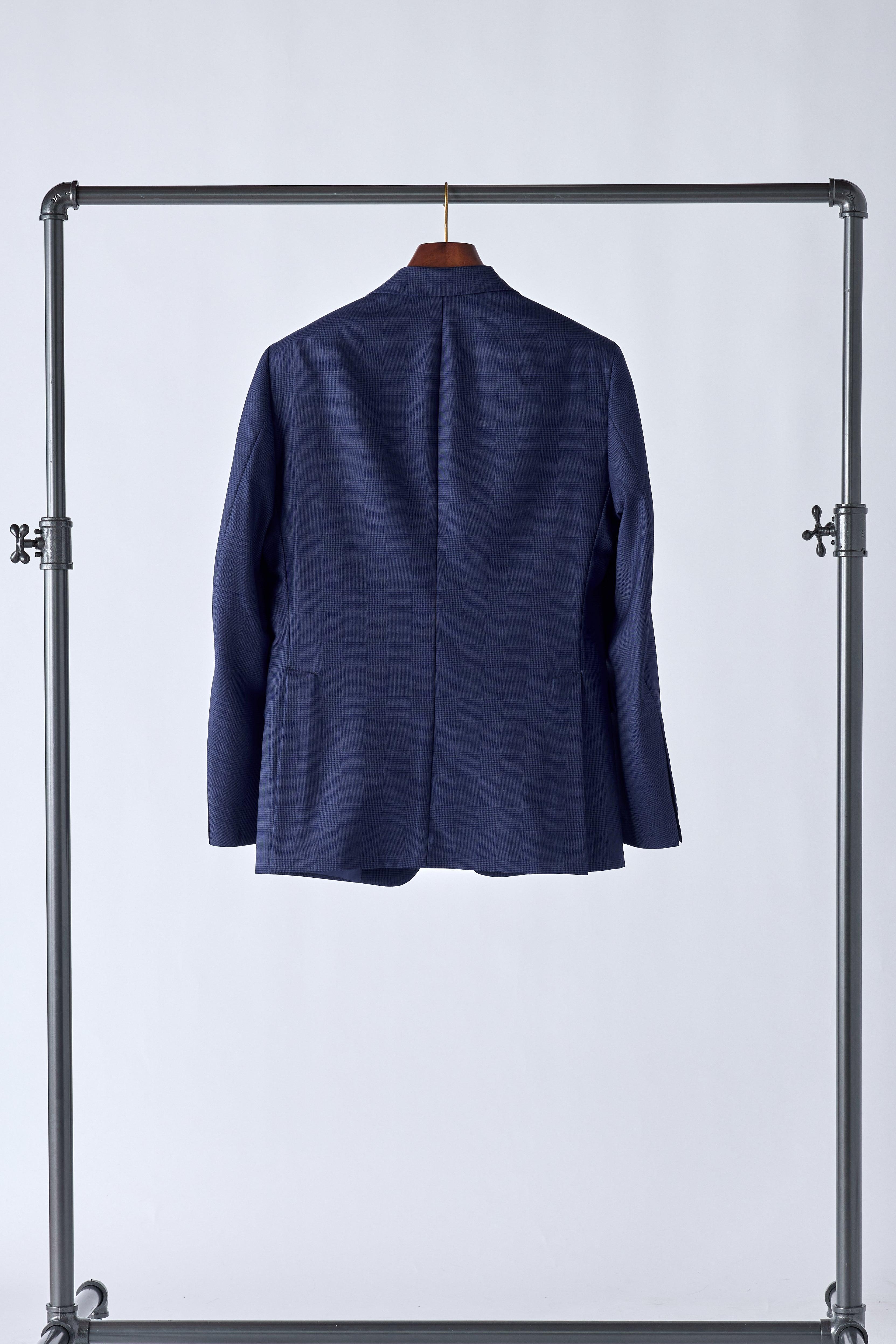 No. 2 Blue Prince of Wales Check Suit - Shepherd’s