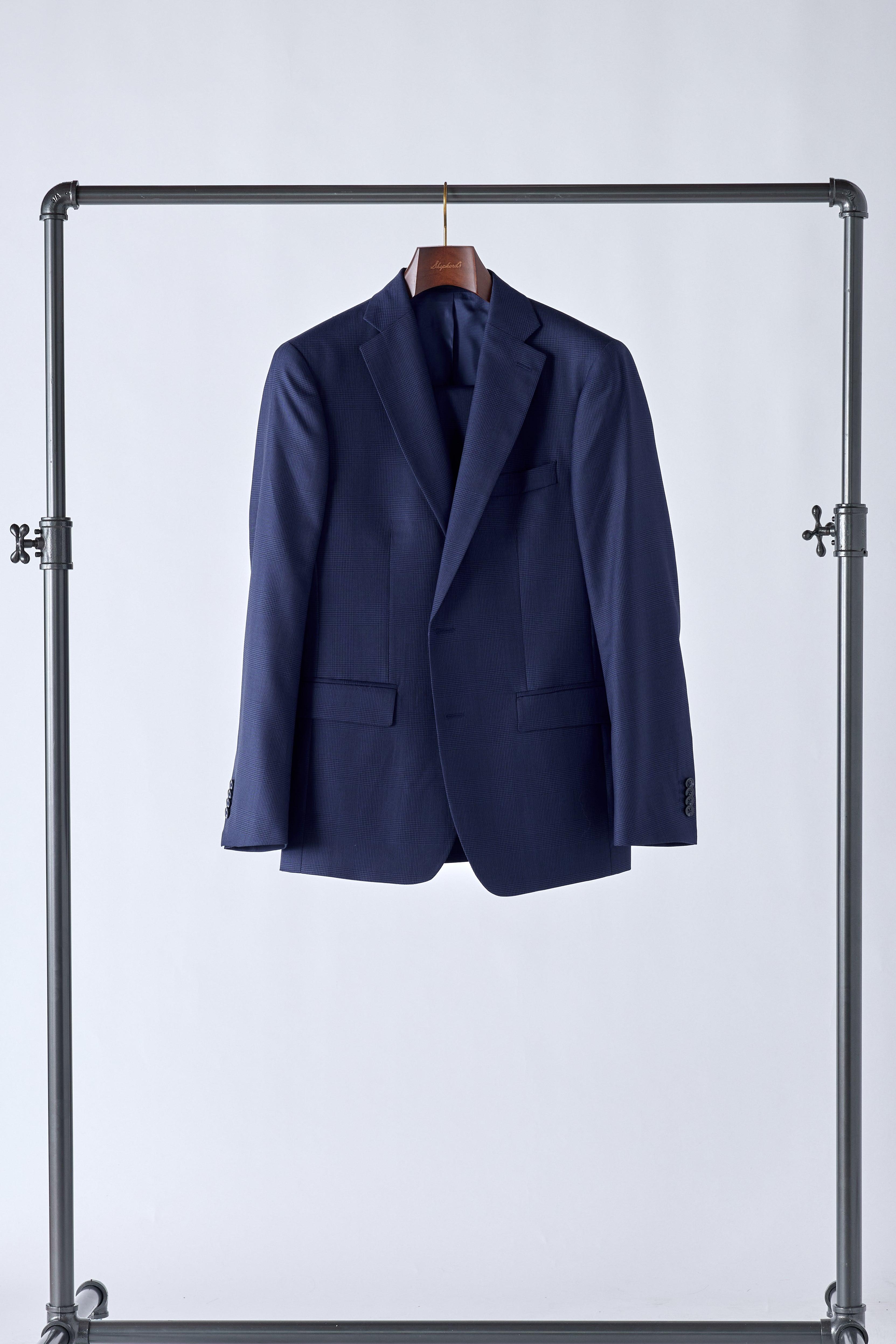 No. 2 Blue Prince of Wales Check Suit - Shepherd’s