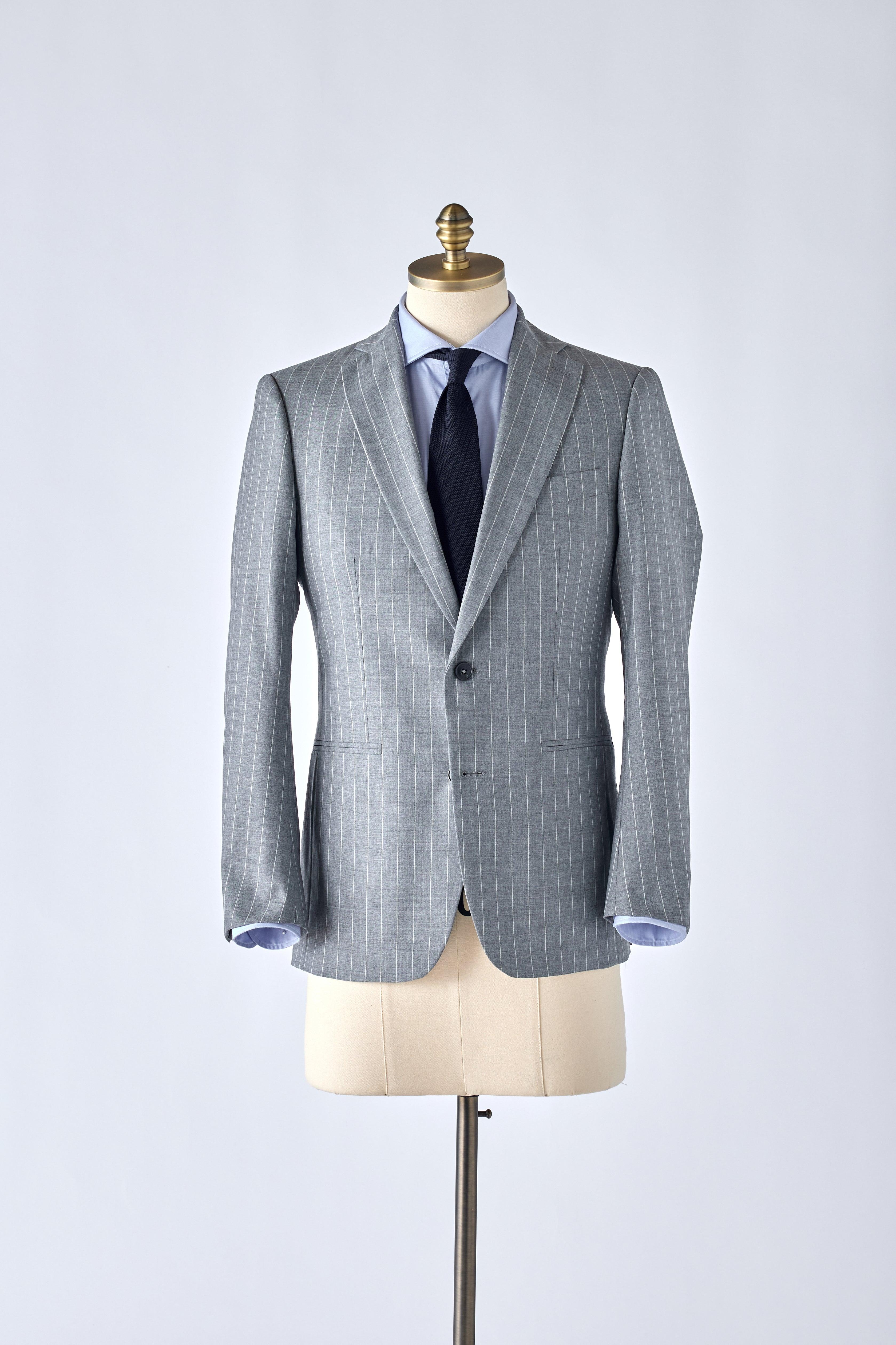 No. 2 Gray Pinstripe Suit - Shepherd’s