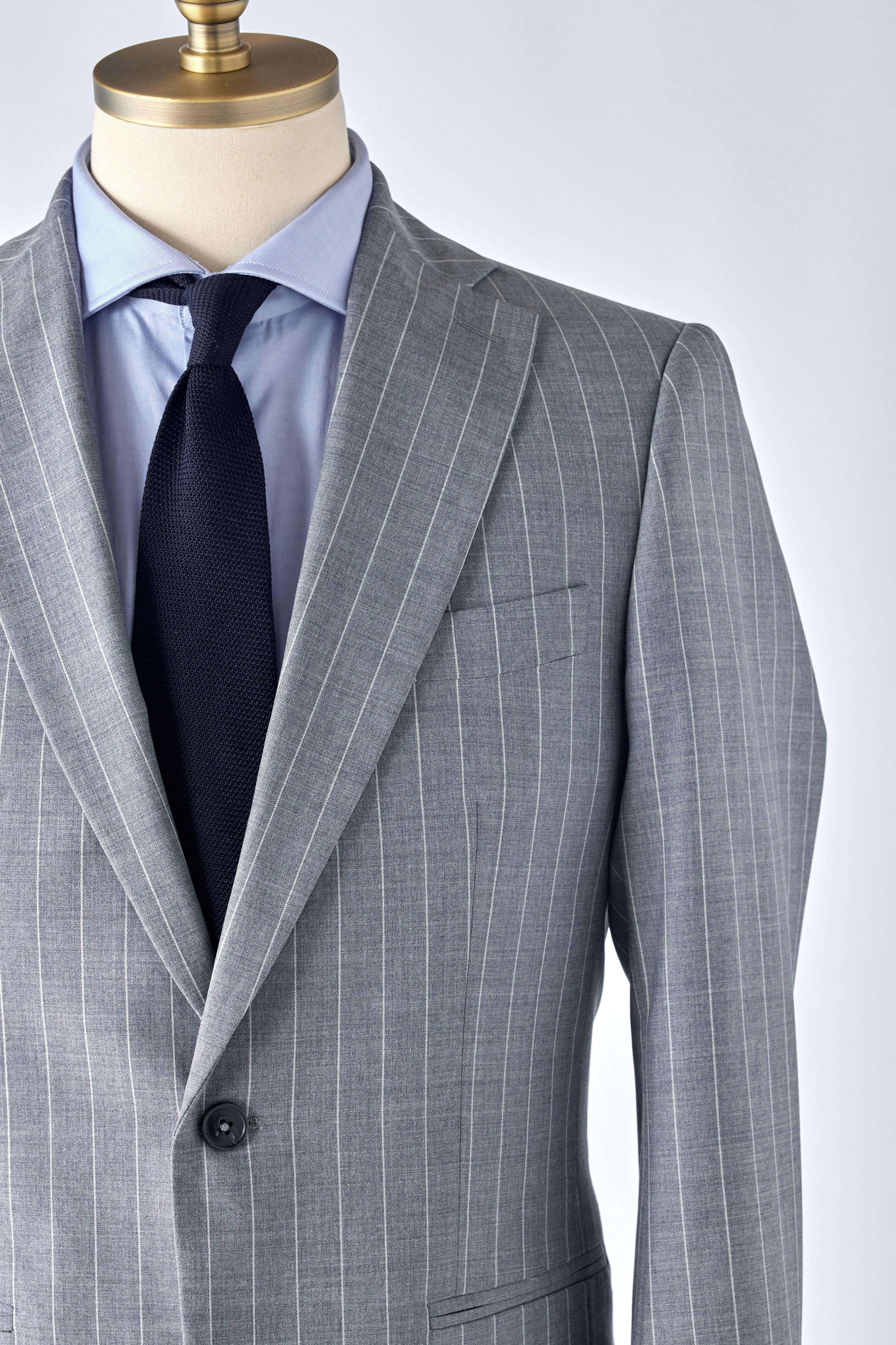 No. 2 Gray Pinstripe Suit - Shepherd’s