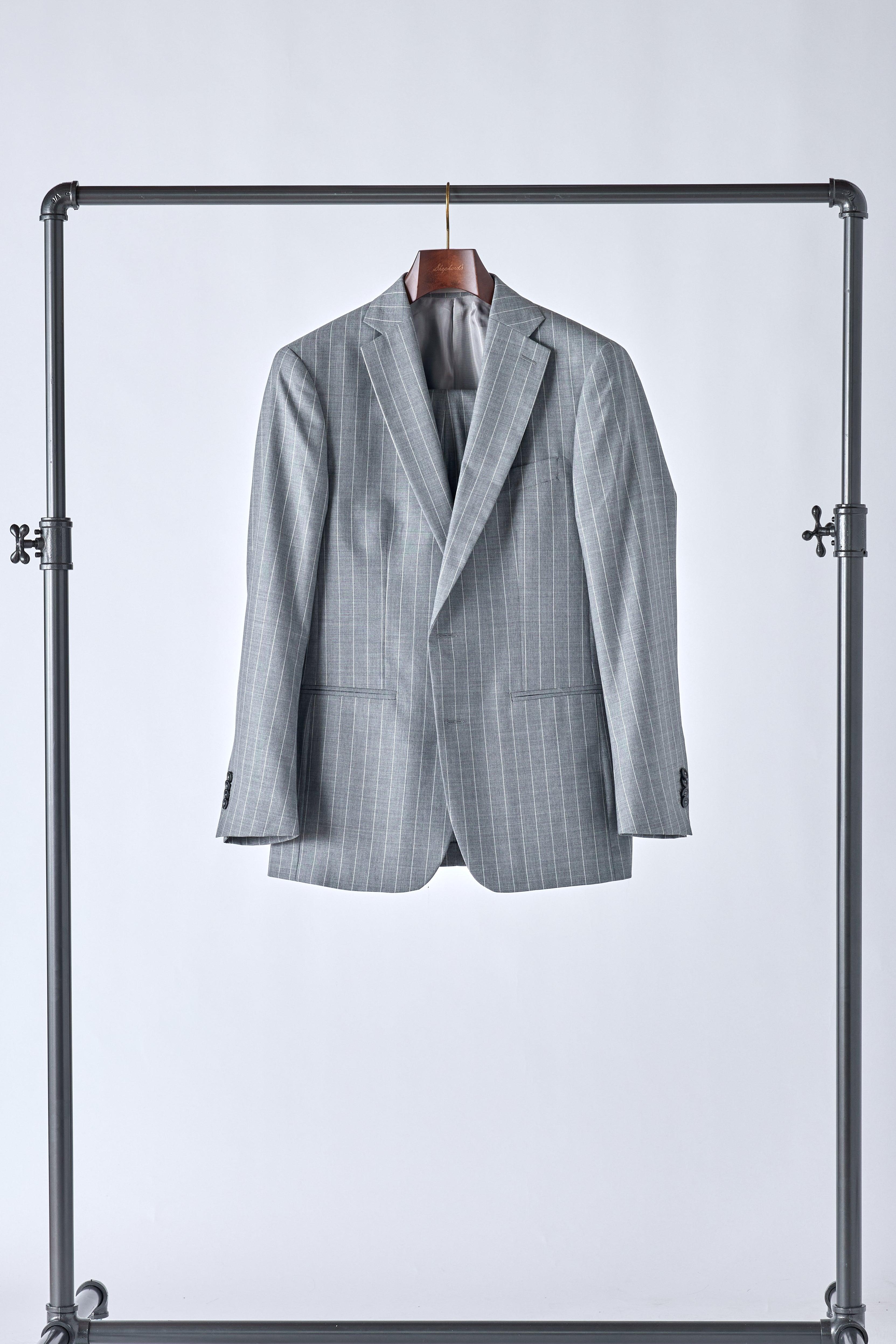 No. 2 Gray Pinstripe Suit - Shepherd’s