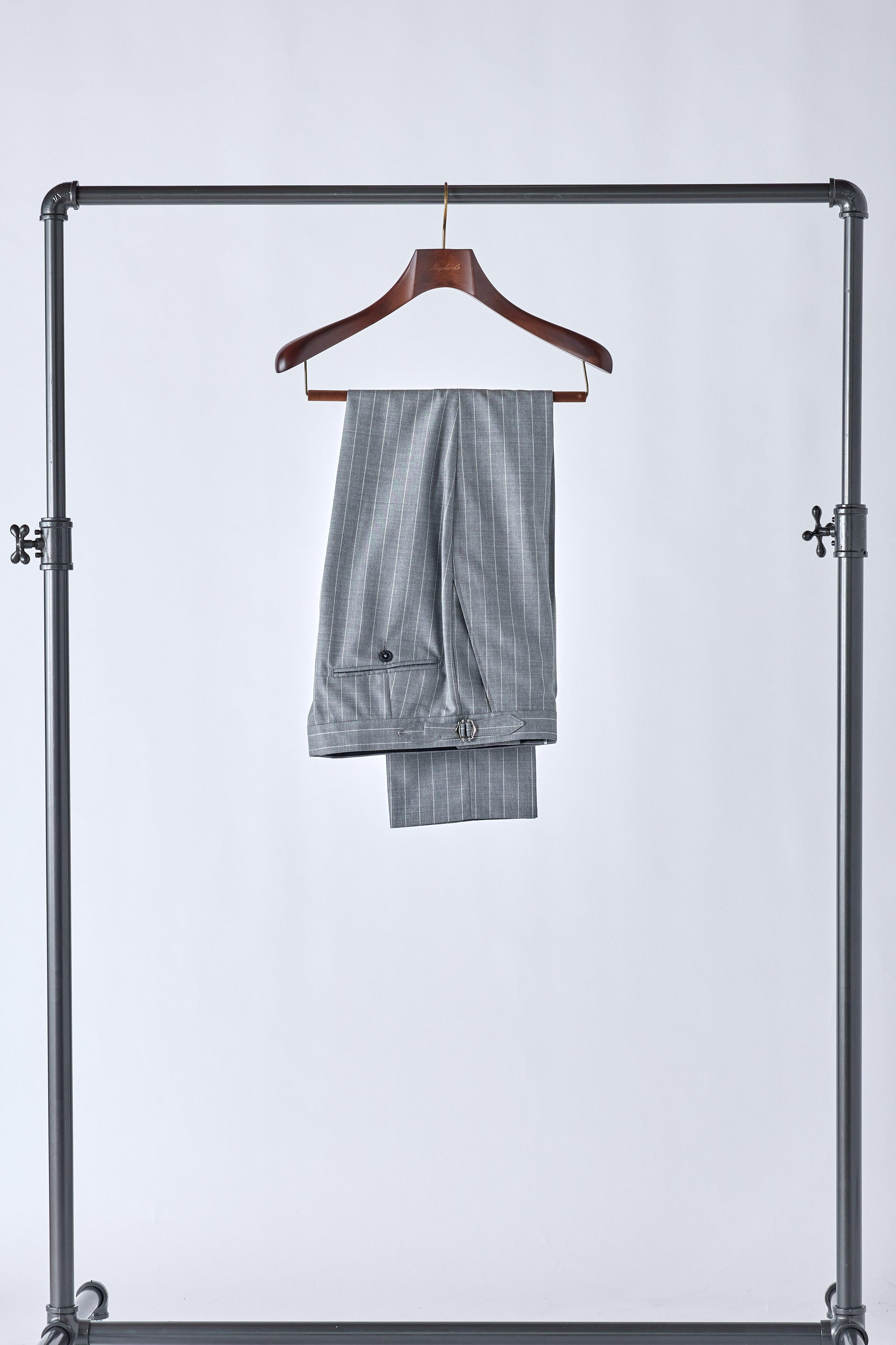 No. 2 Gray Pinstripe Suit - Shepherd’s