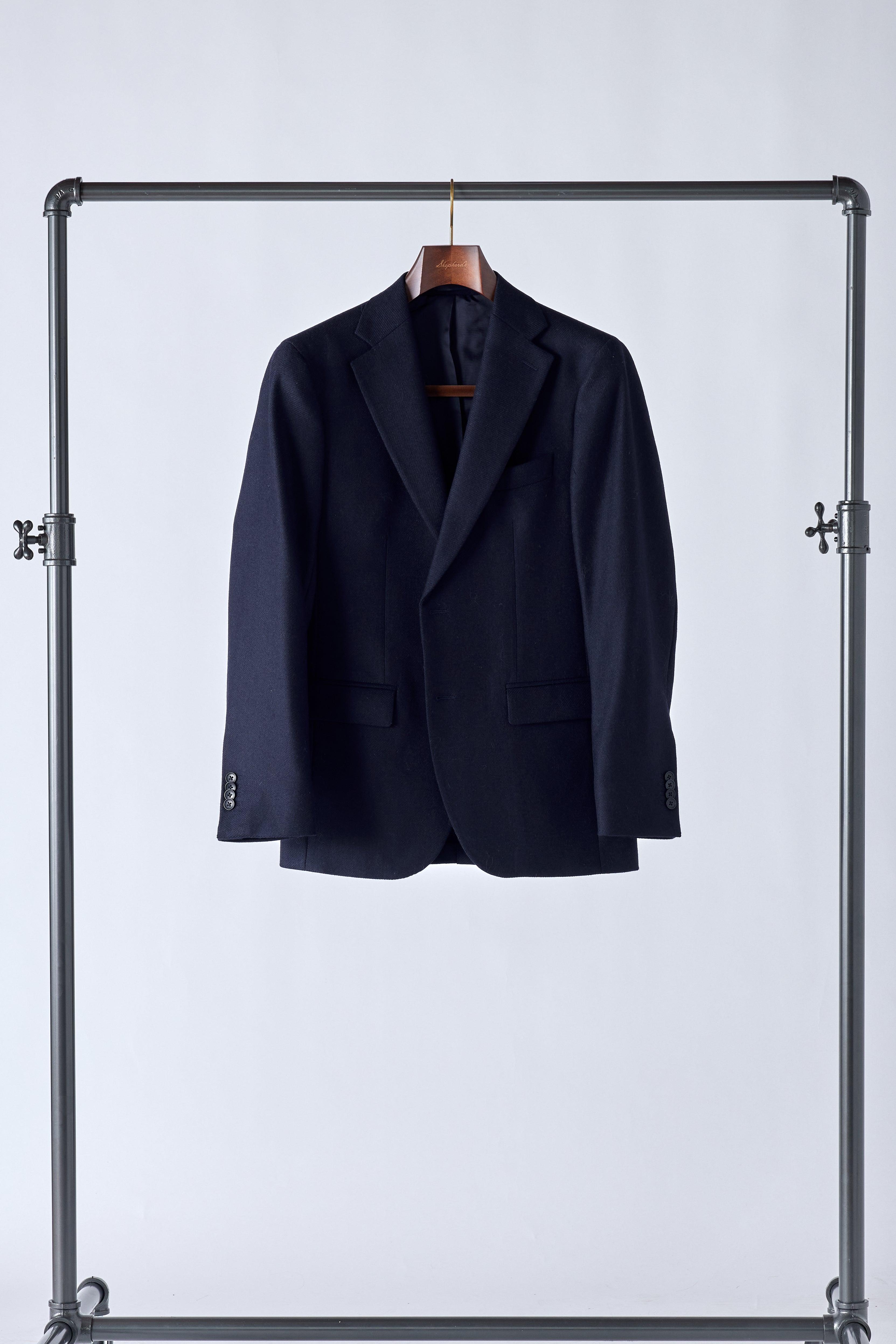 No. 2 Navy Tweed Jacket - Shepherd’s