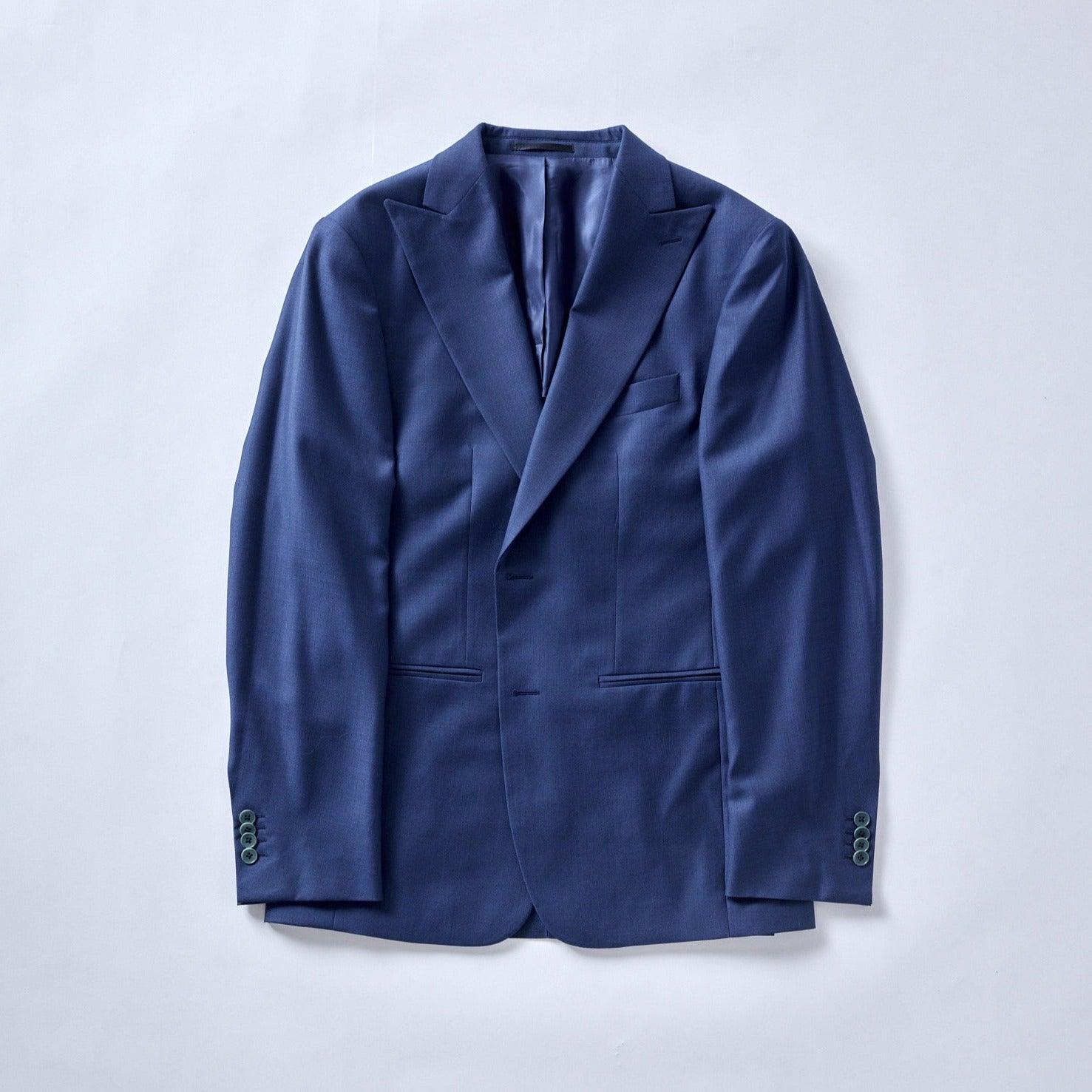 No. 2 Peak Lapel Birdseye Suit - Shepherd’s