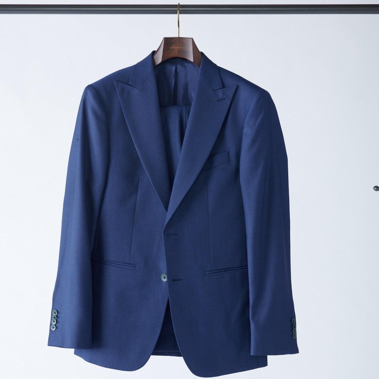 No. 2 Peak Lapel Birdseye Suit - Shepherd’s