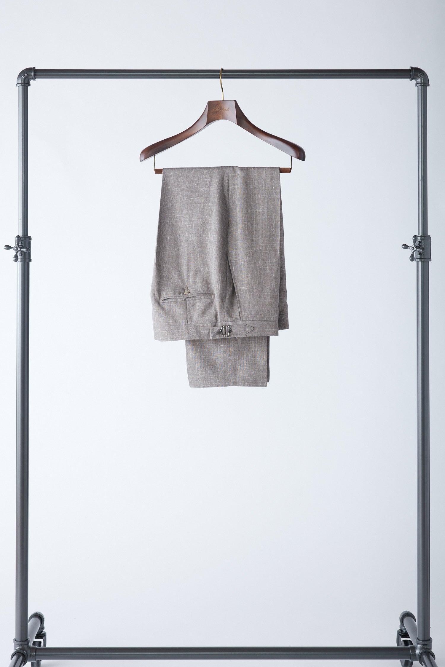 Signature Mid-Brown Linen Trousers - Shepherd’s