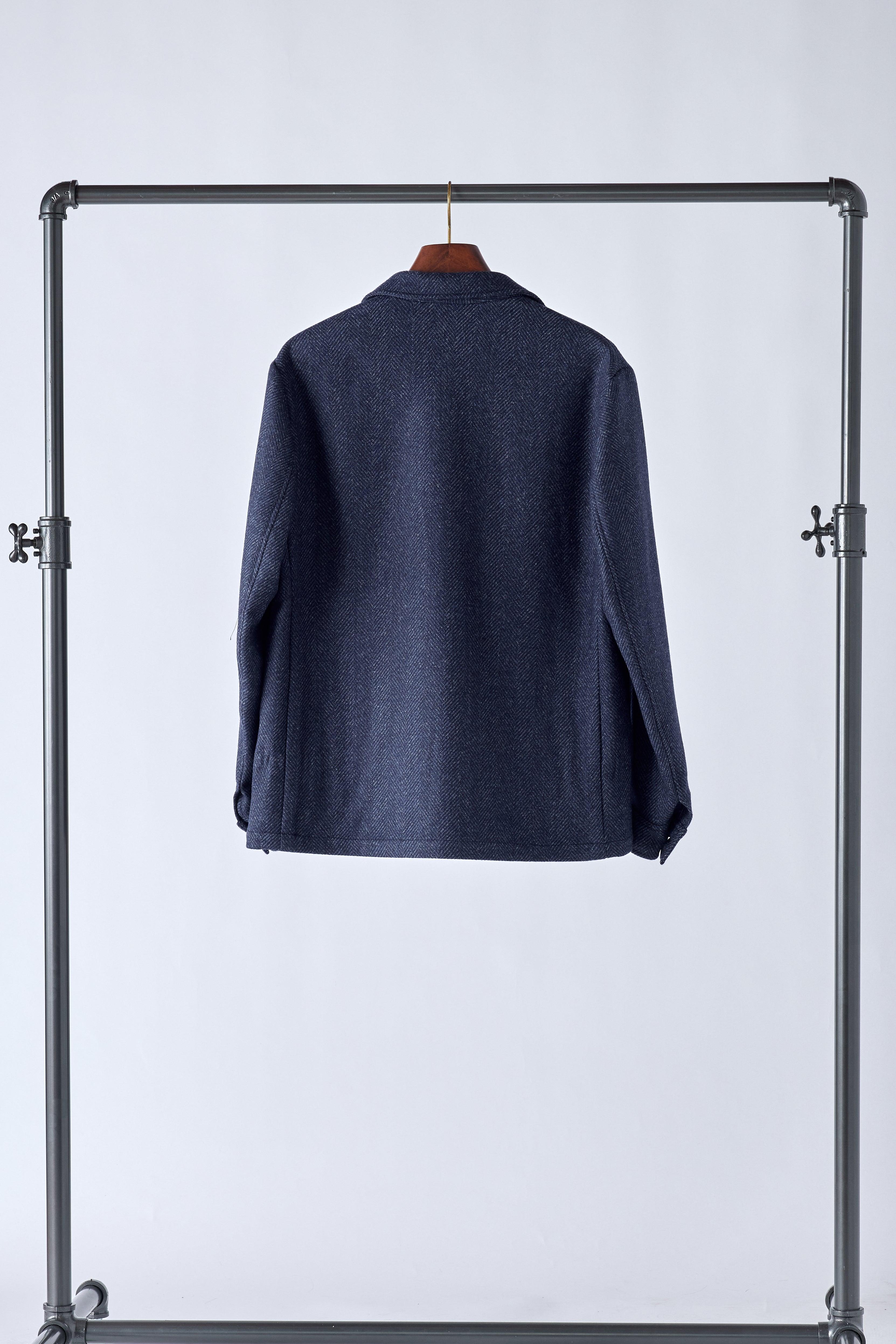 Signature Blue Loro Piana Blanket Shirt - Shepherd’s