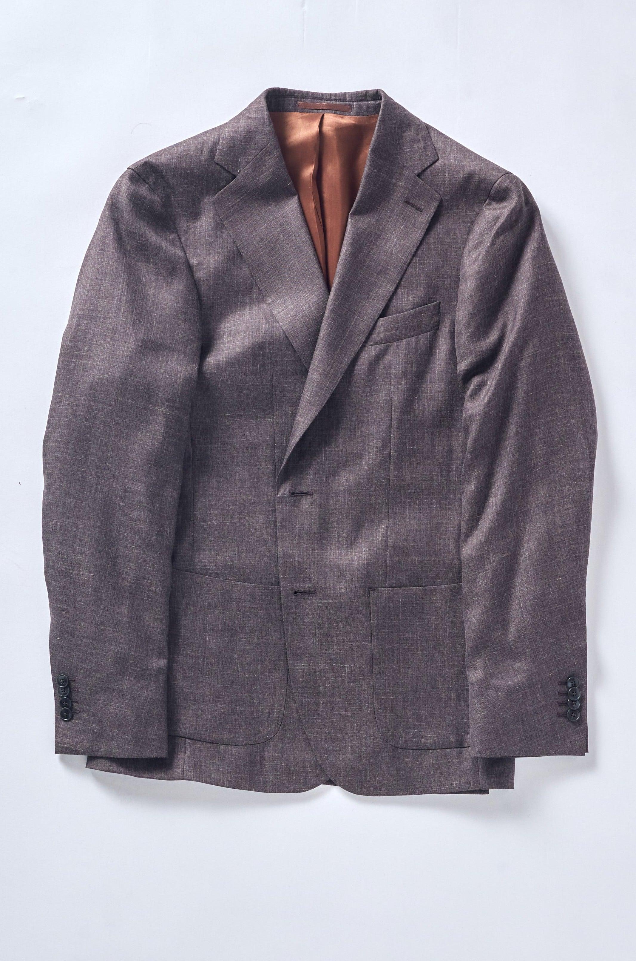 Signature Brown Cashmere-Silk Jacket - Shepherd’s