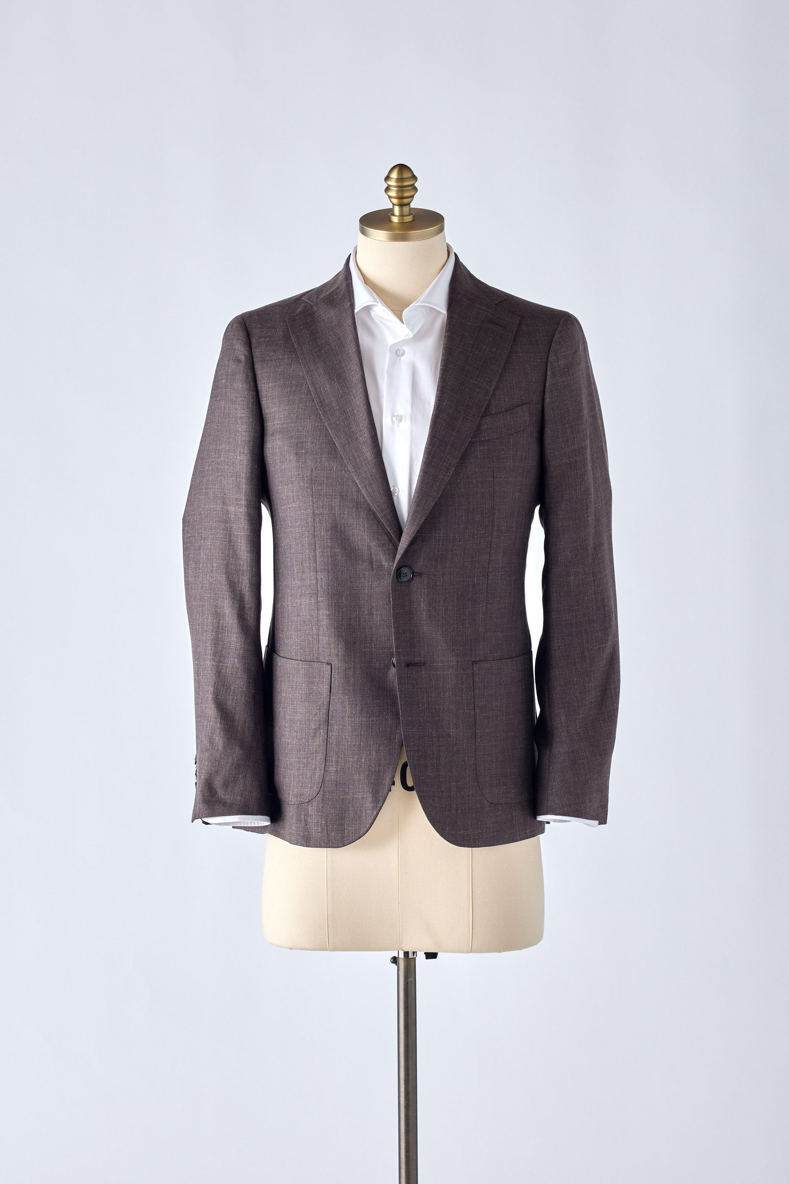 Signature Brown Cashmere-Silk Jacket - Shepherd’s