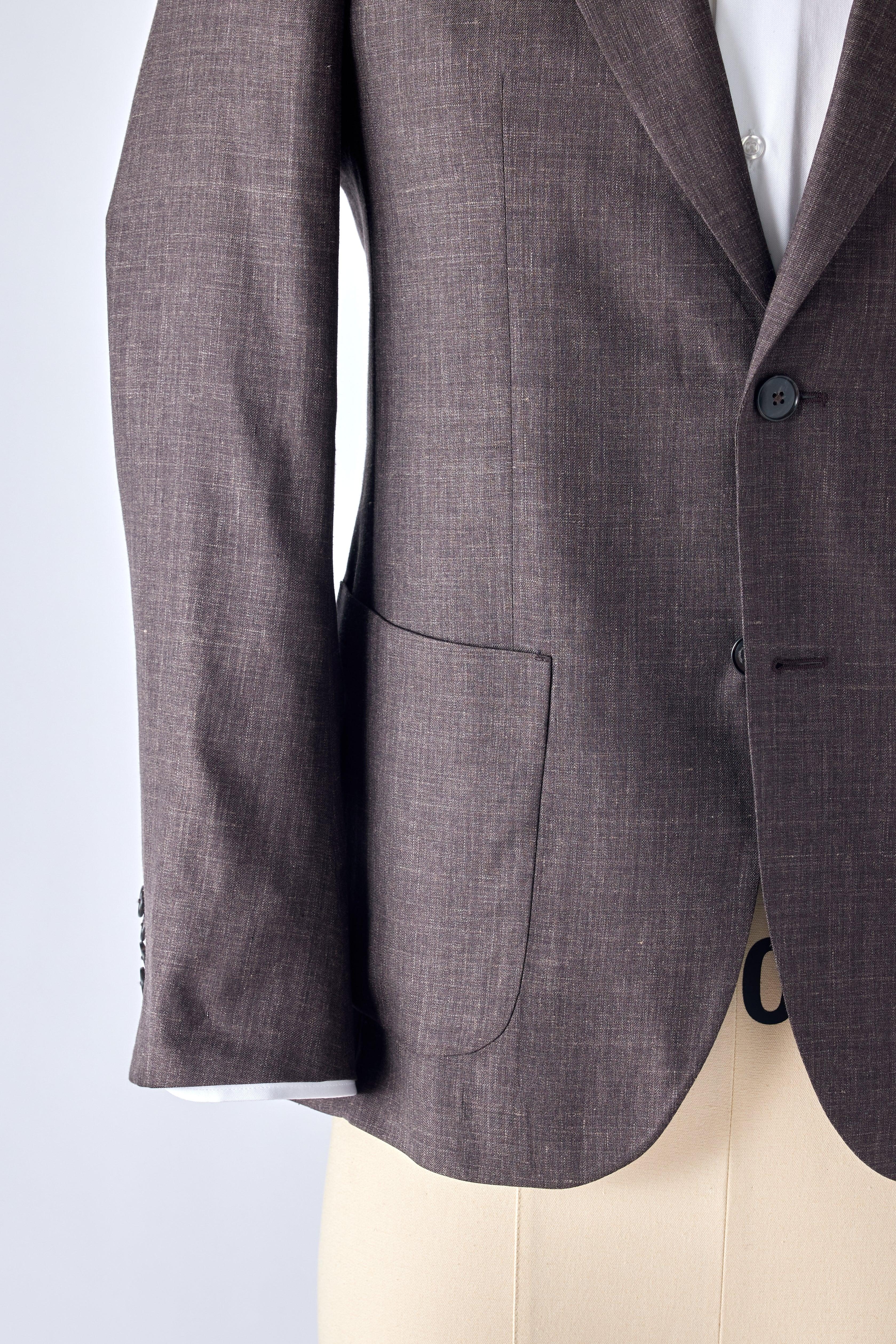 Signature Brown Cashmere-Silk Jacket - Shepherd’s