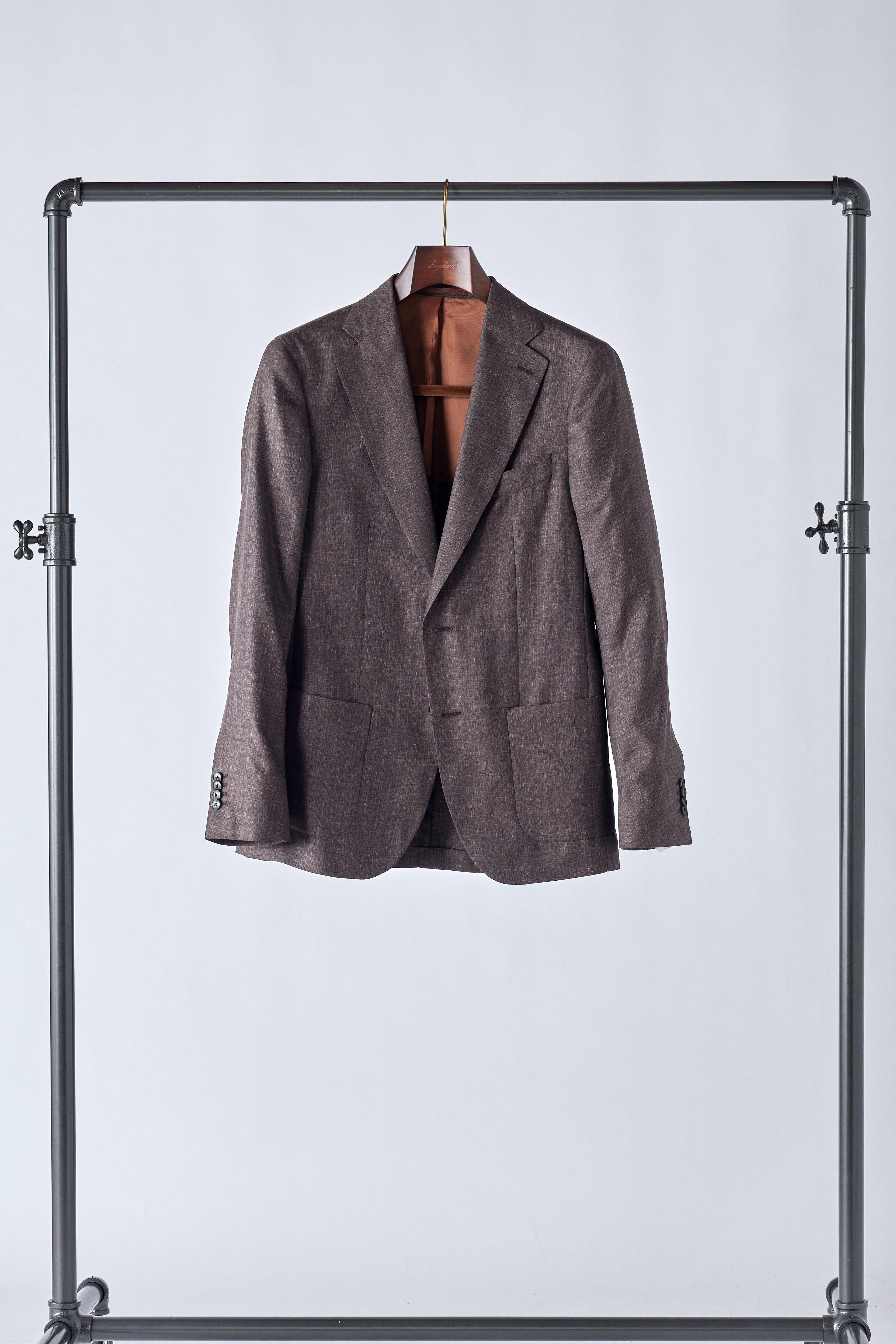 Signature Brown Cashmere-Silk Jacket - Shepherd’s