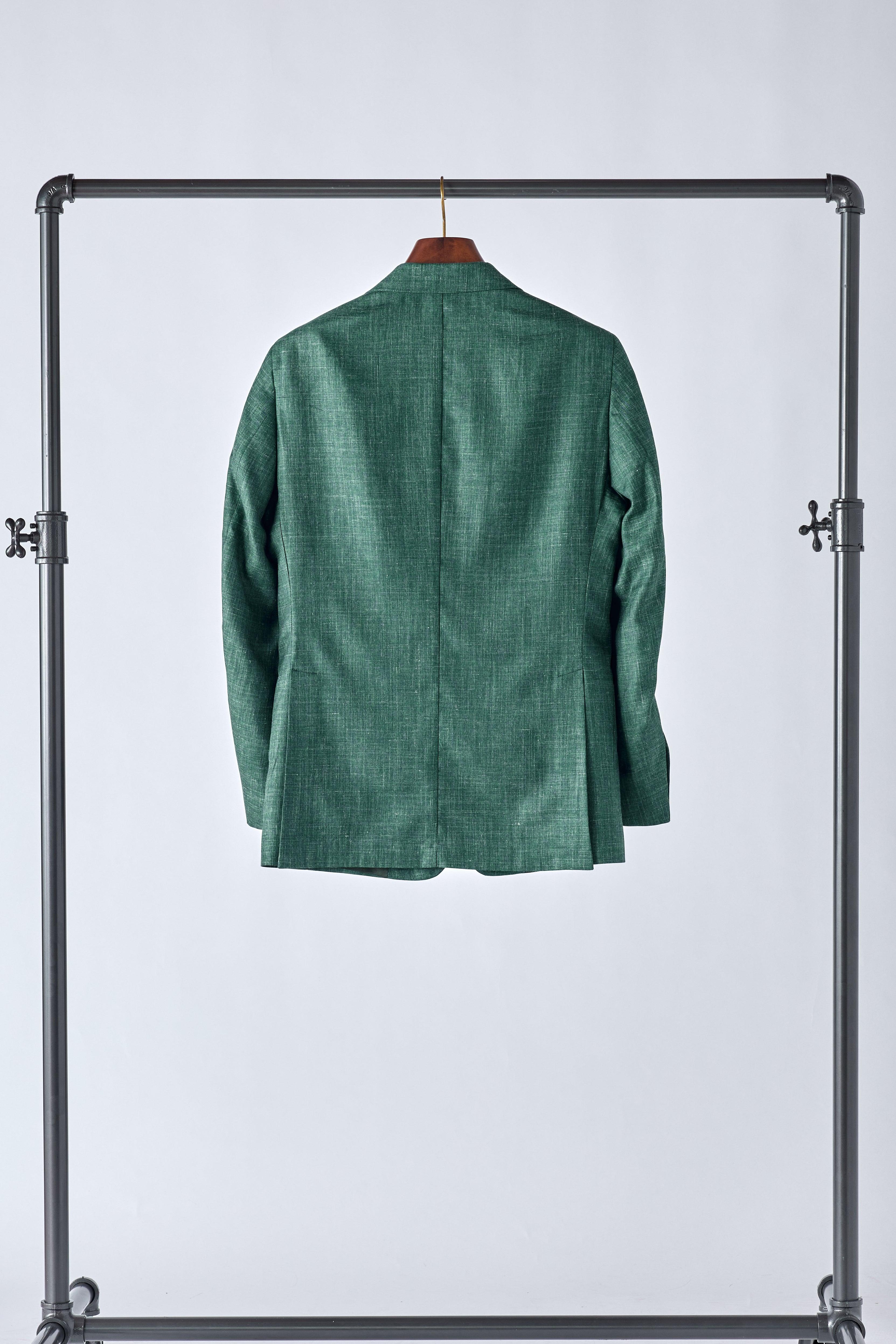 Signature Green Cashmere-Silk Jacket - Shepherd’s