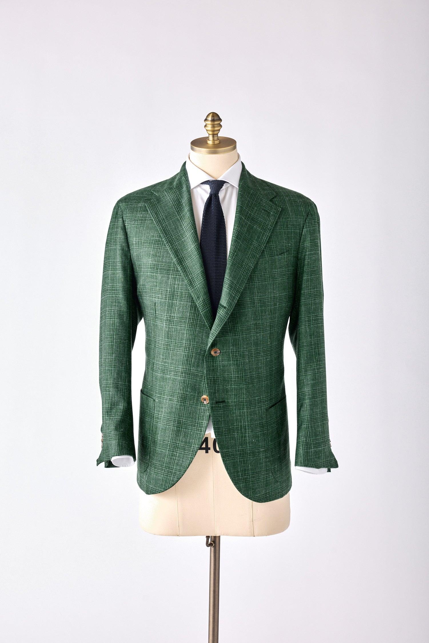 Signature Cashmere-Silk Plaid Check Jacket - Shepherd’s