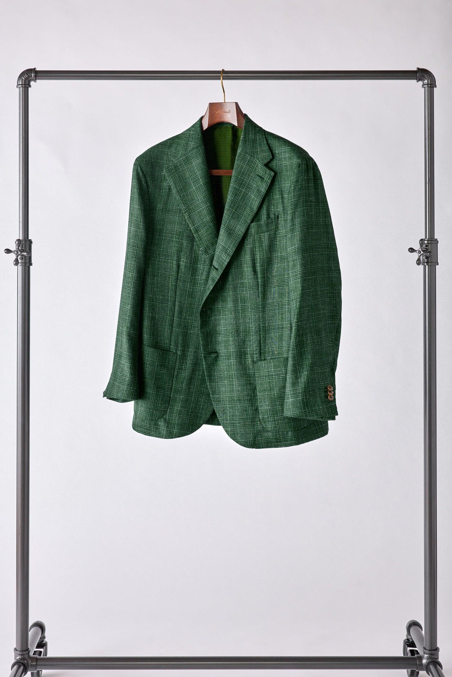 Signature Cashmere-Silk Plaid Check Jacket - Shepherd’s