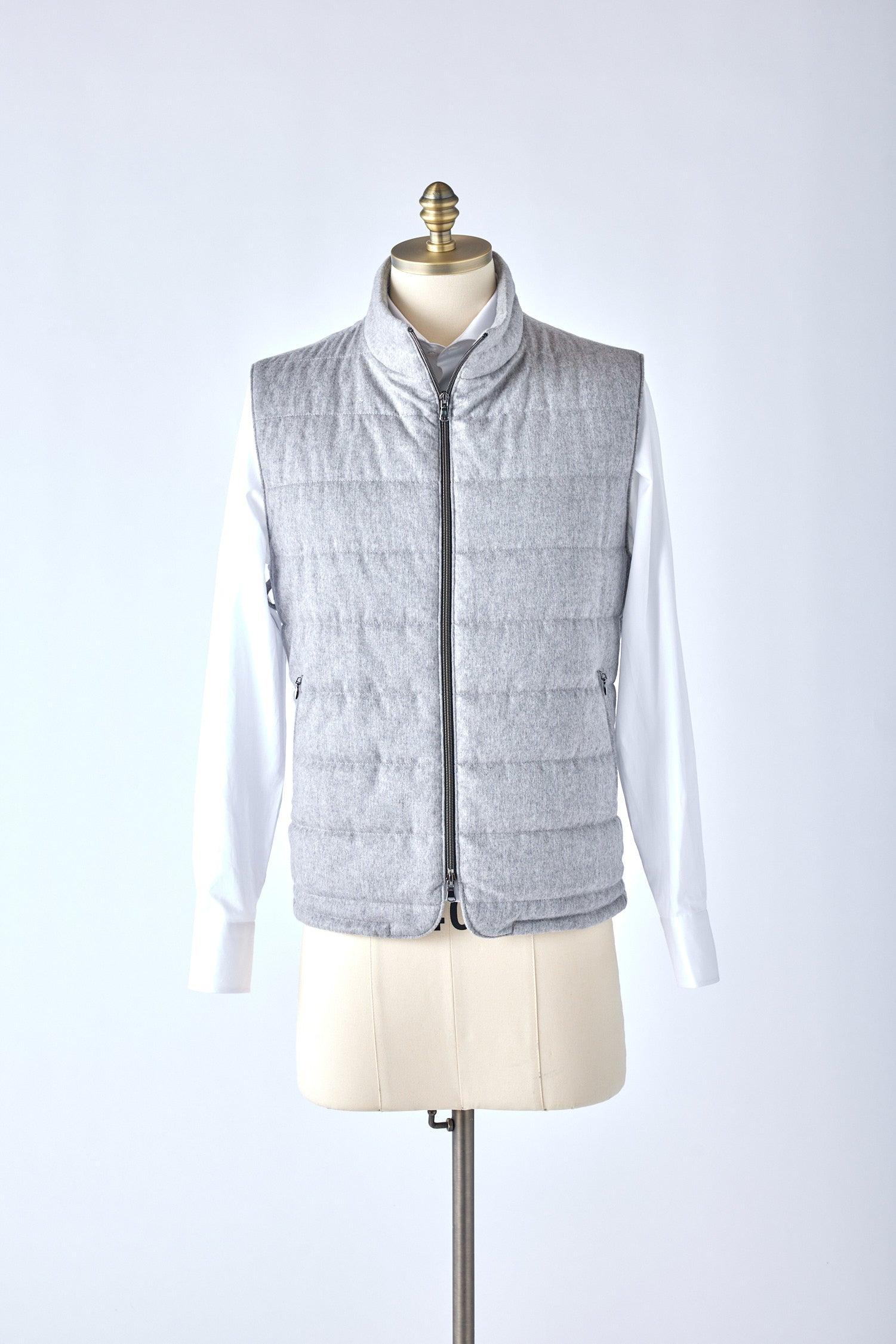 Signature Gray Cashmere Vest - Shepherd’s