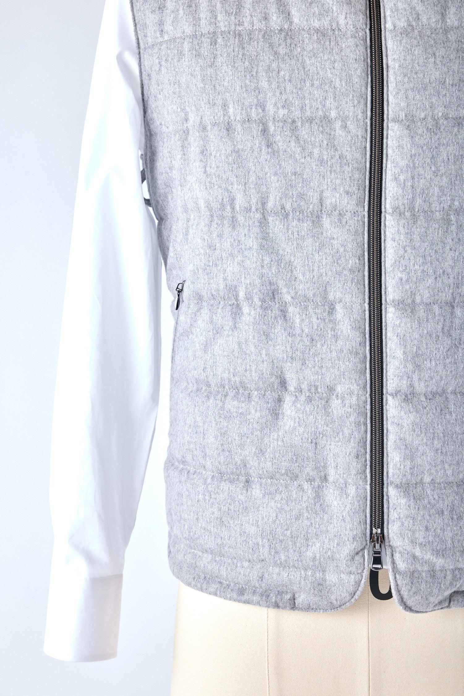 Signature Gray Cashmere Vest - Shepherd’s