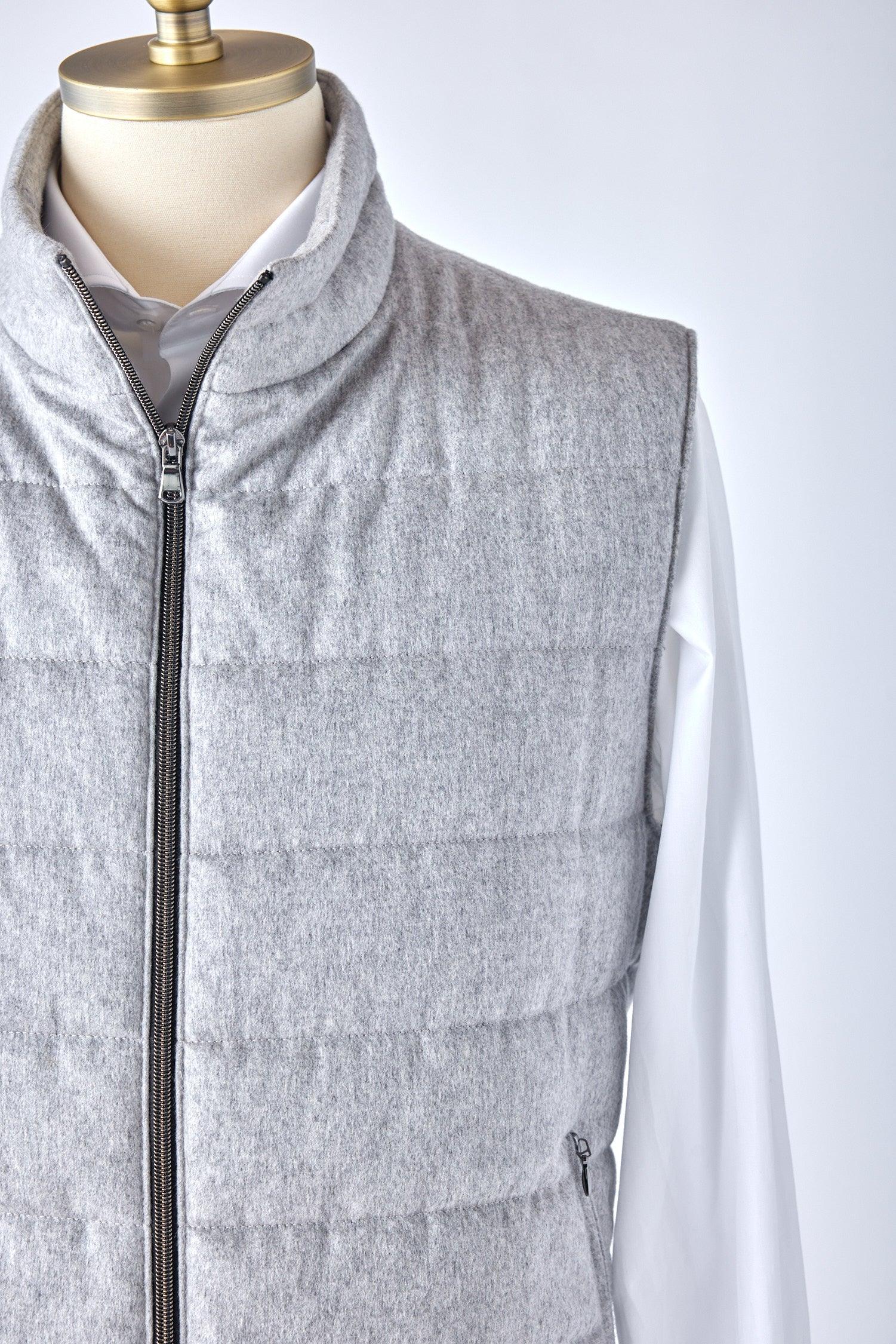 Signature Gray Cashmere Vest - Shepherd’s