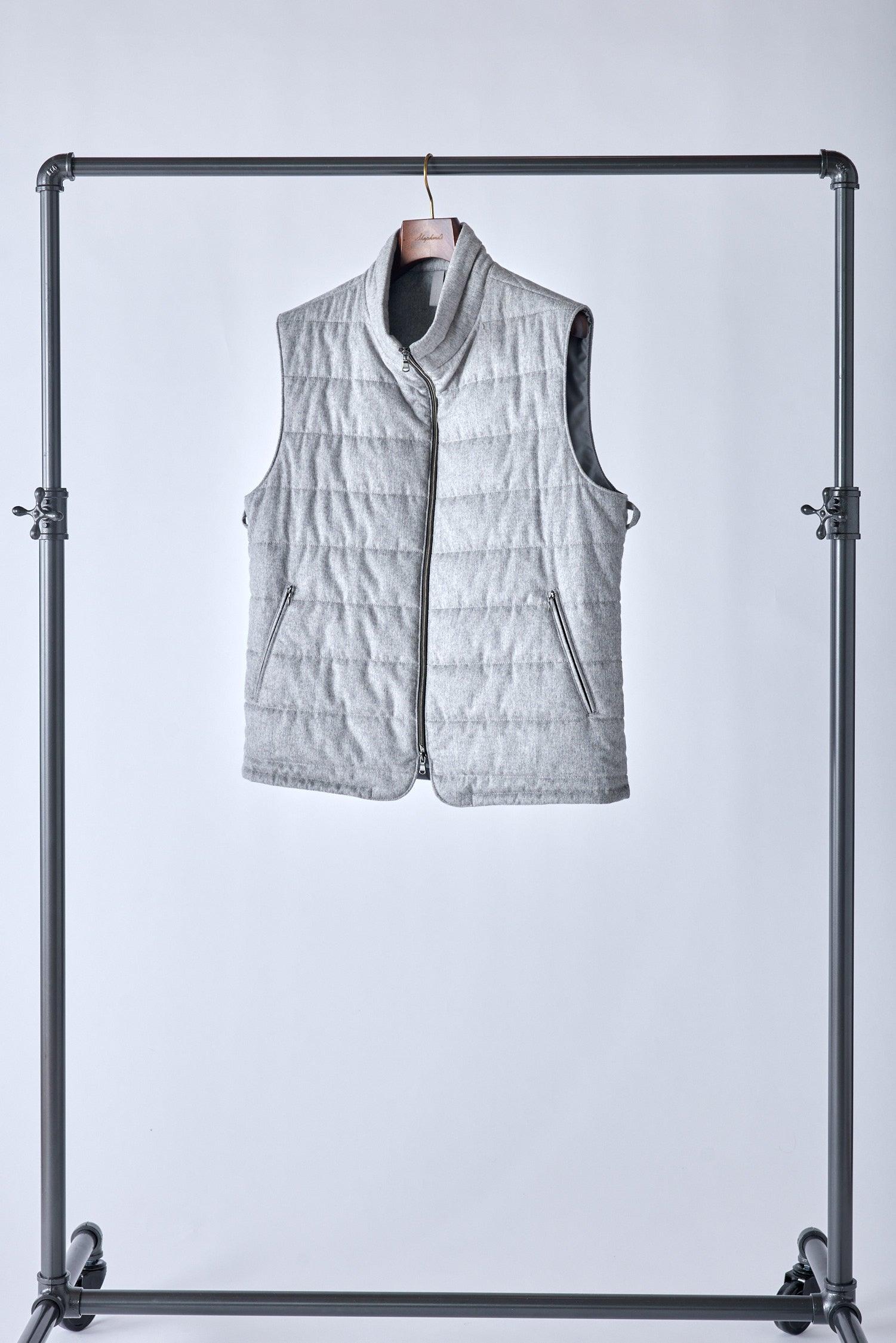Signature Gray Cashmere Vest - Shepherd’s