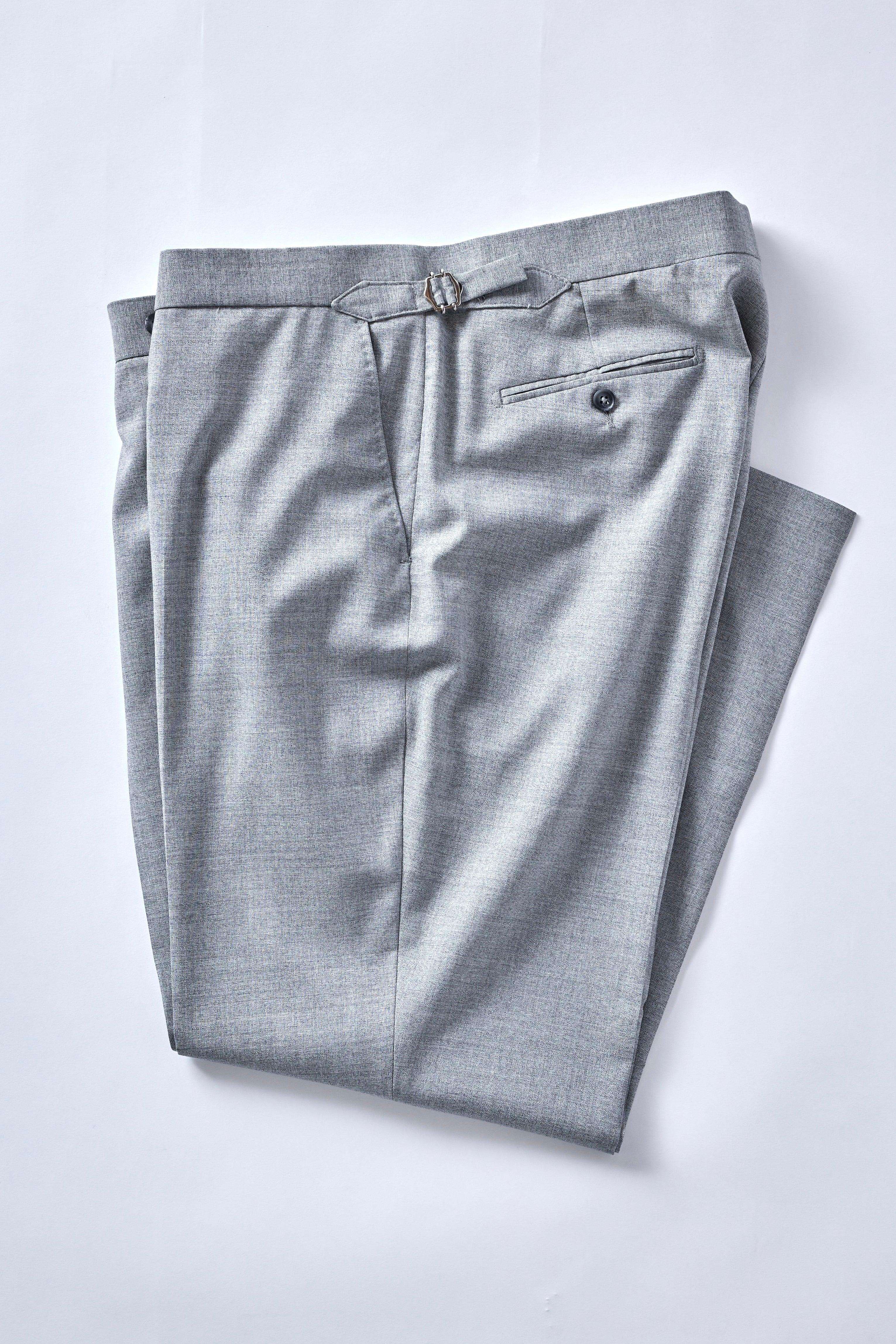 Signature Gray Loro Piana Trousers - Shepherd’s
