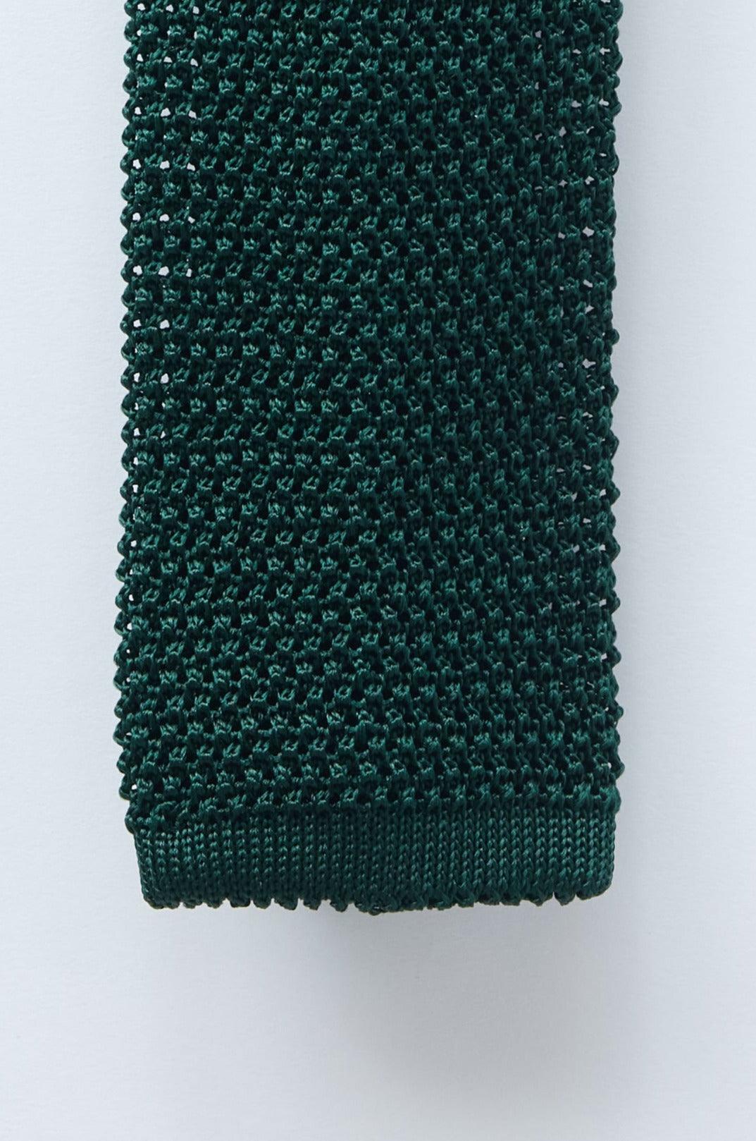 Green Knit Tie - Shepherd’s