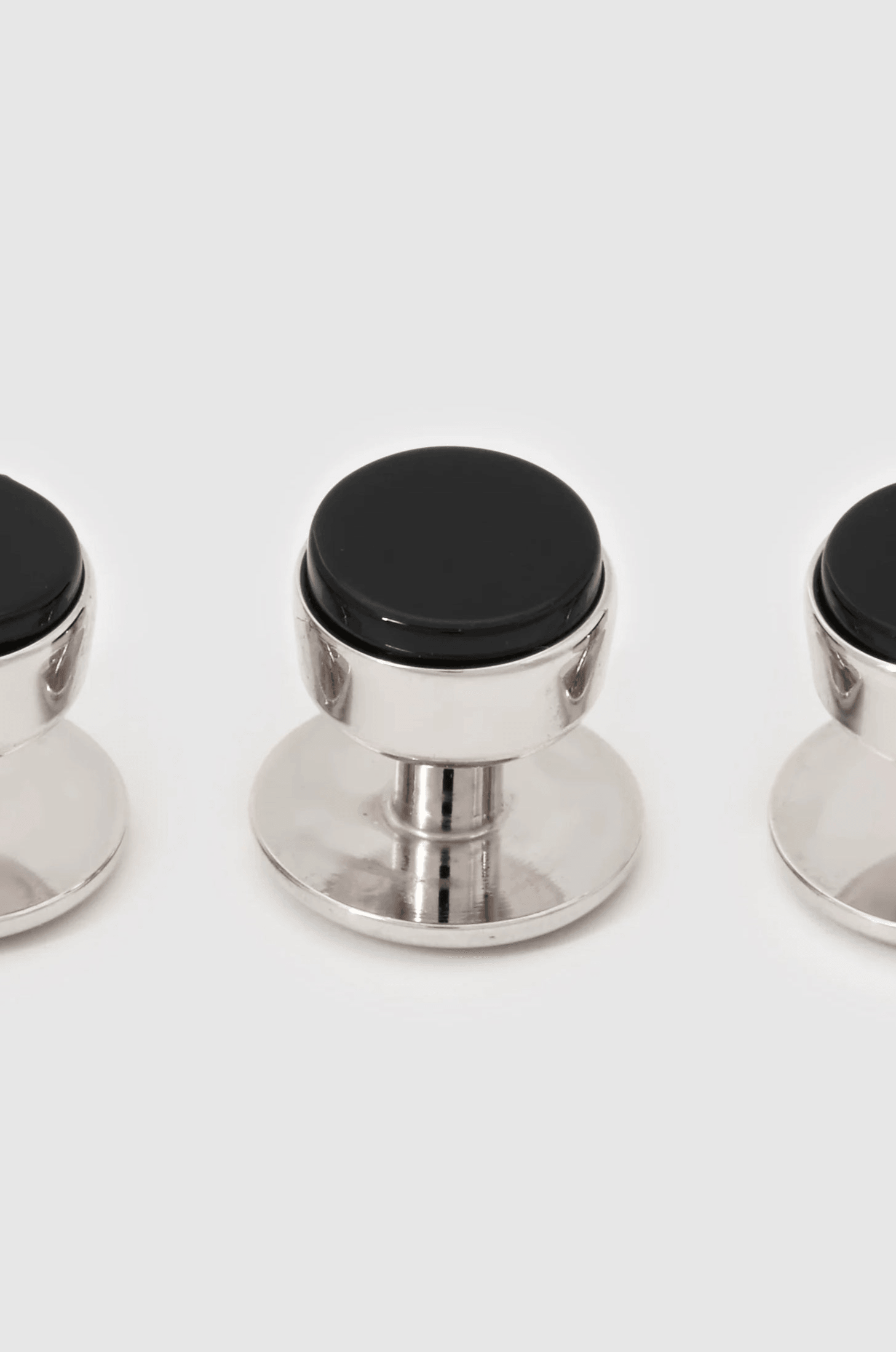 Codis Maya Onyx Tuxedo Studs - Shepherd’s