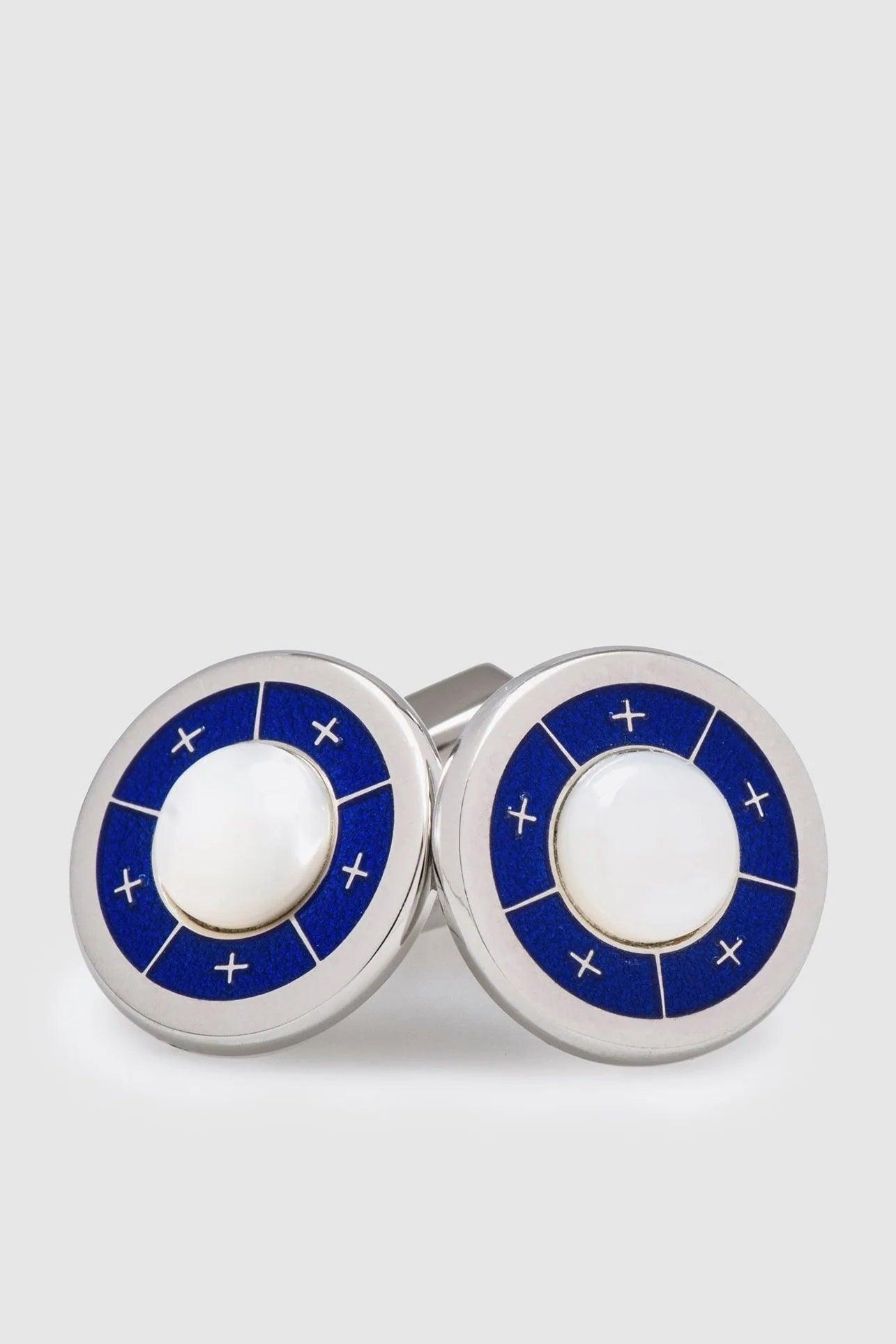 Codis Maya Azure Cufflinks - Shepherd’s