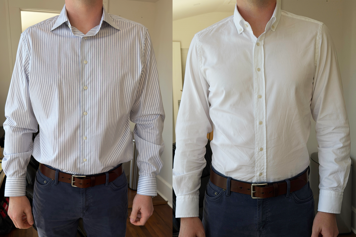 The Advantages of Made-to-Measure Dress Shirts