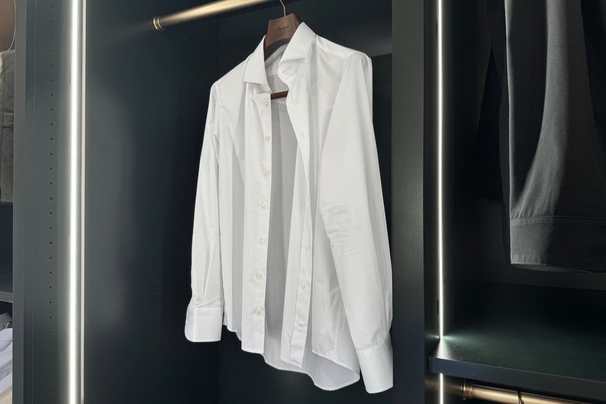 The Versatility of the White Button-Up Shirt