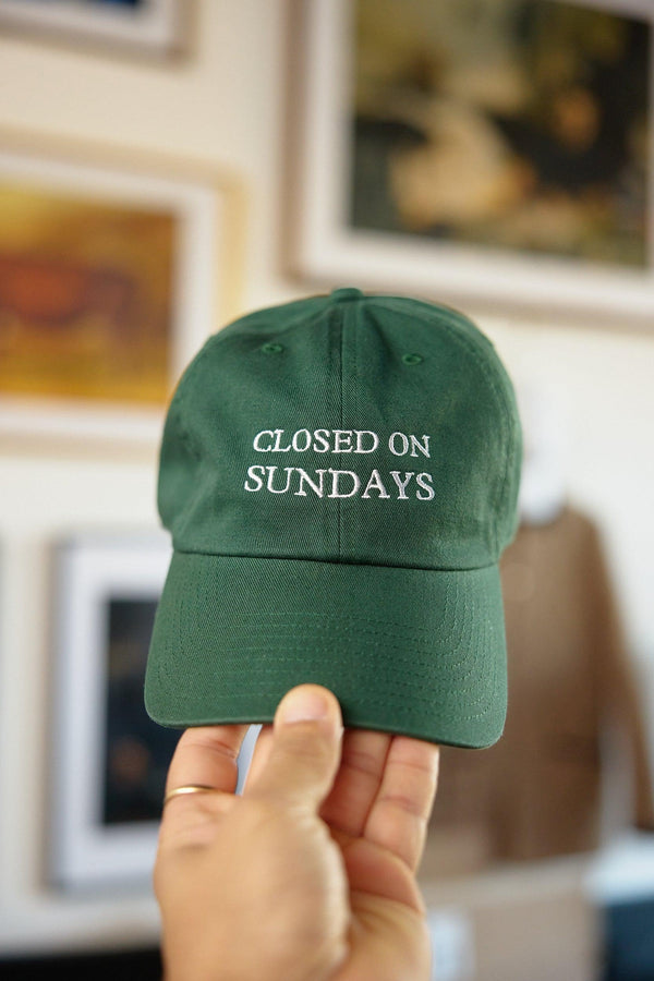 Closed On Sundays Hat