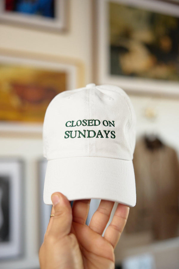 Closed On Sundays Hat